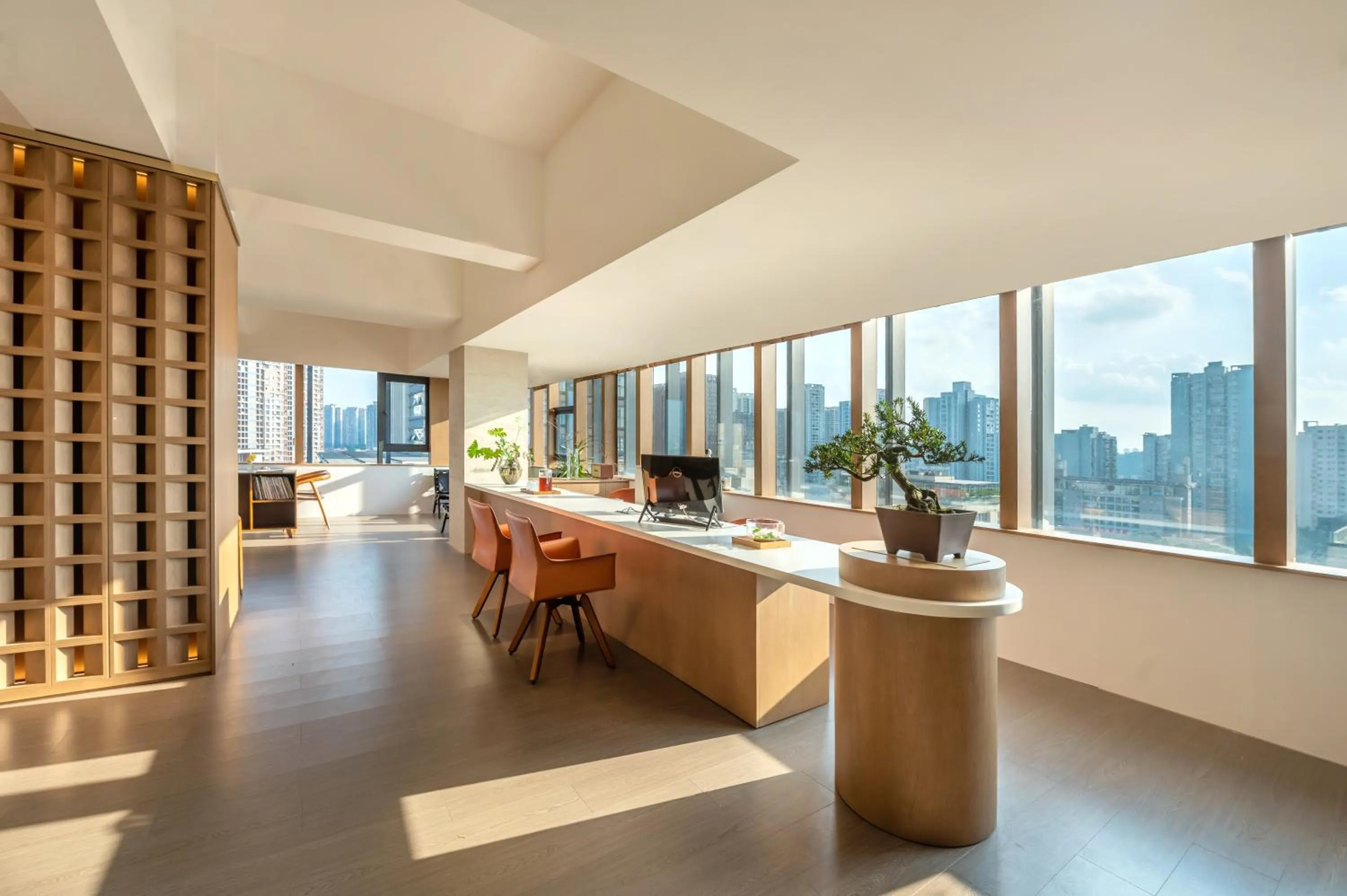 Lobby or reception in Wuyu Hotel - Chongqing Jiangbei Airport & Light Rail