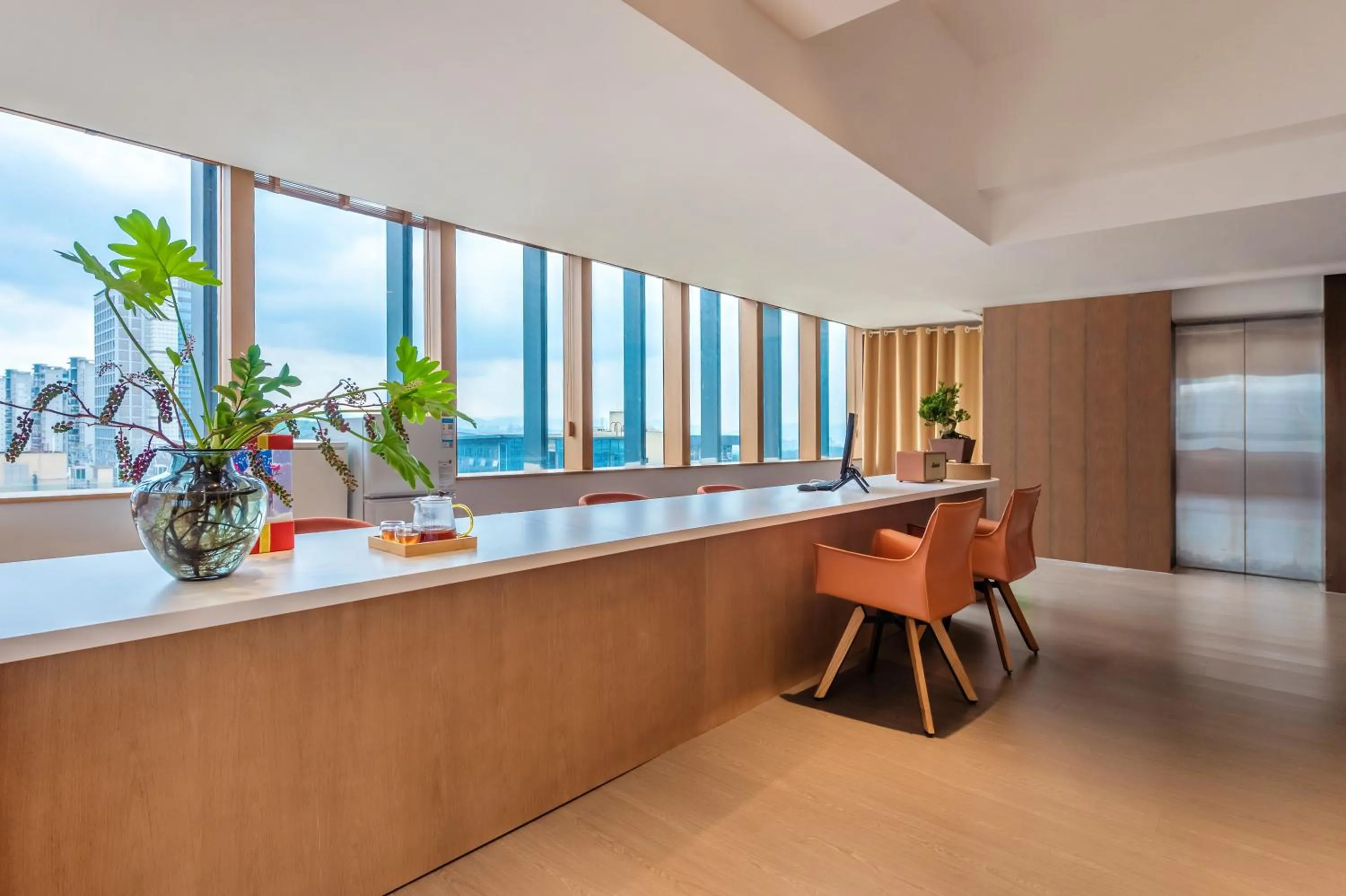 Lobby or reception in Wuyu Hotel - Chongqing Jiangbei Airport & Light Rail