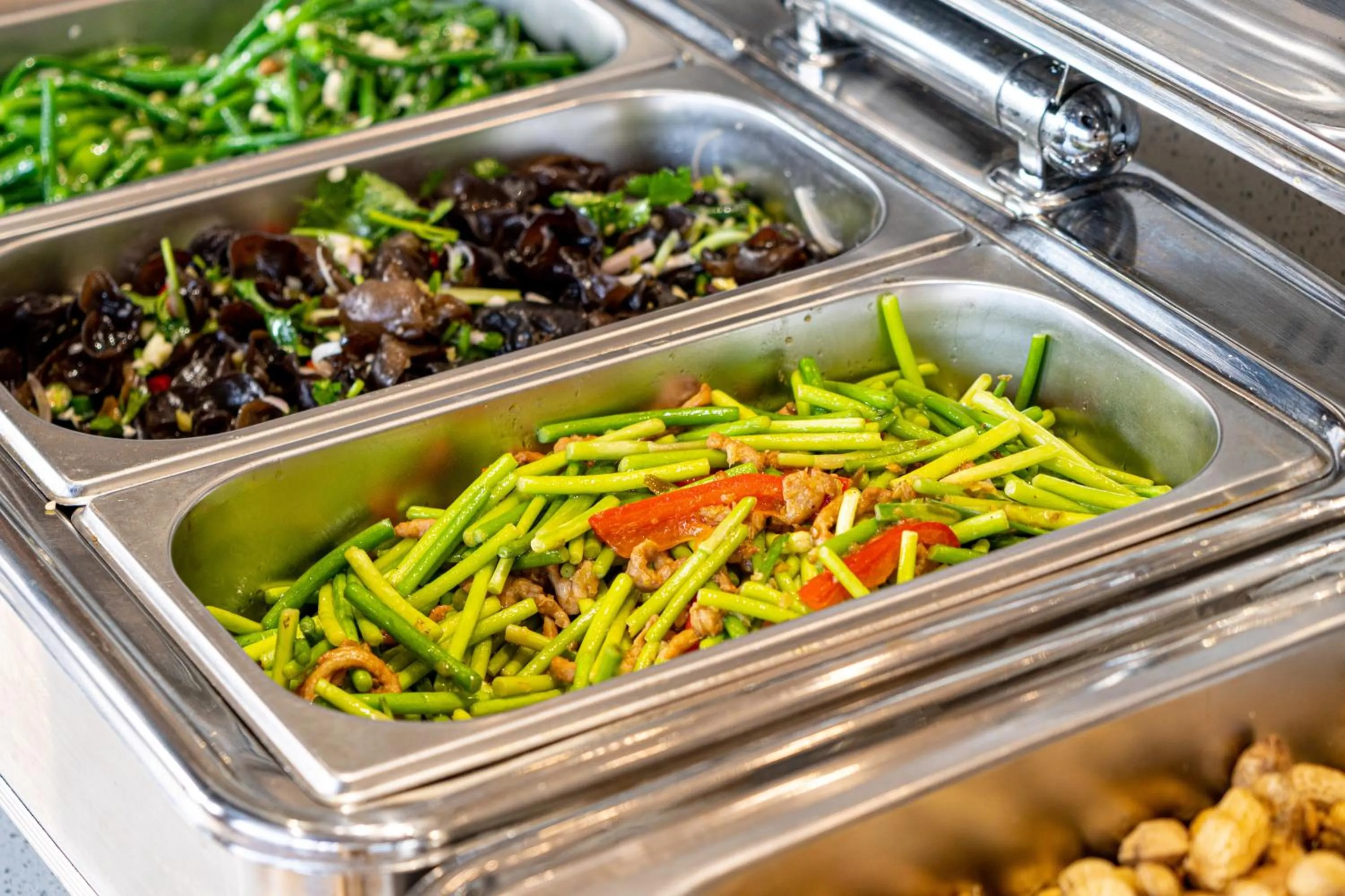 Breakfast in Wuyu Hotel - Chongqing Jiangbei Airport & Light Rail