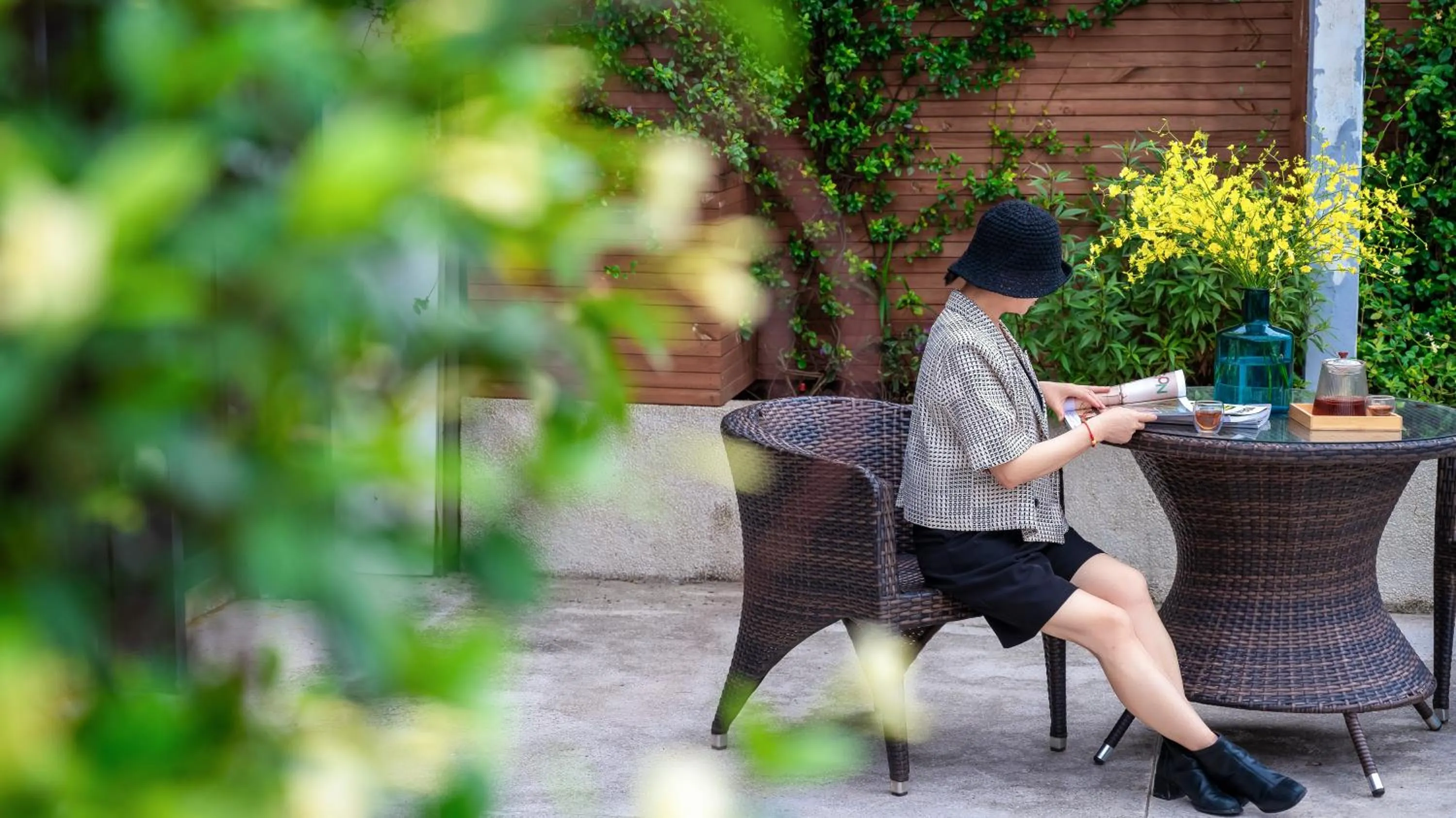 Garden in Wuyu Hotel - Chongqing Jiangbei Airport & Light Rail