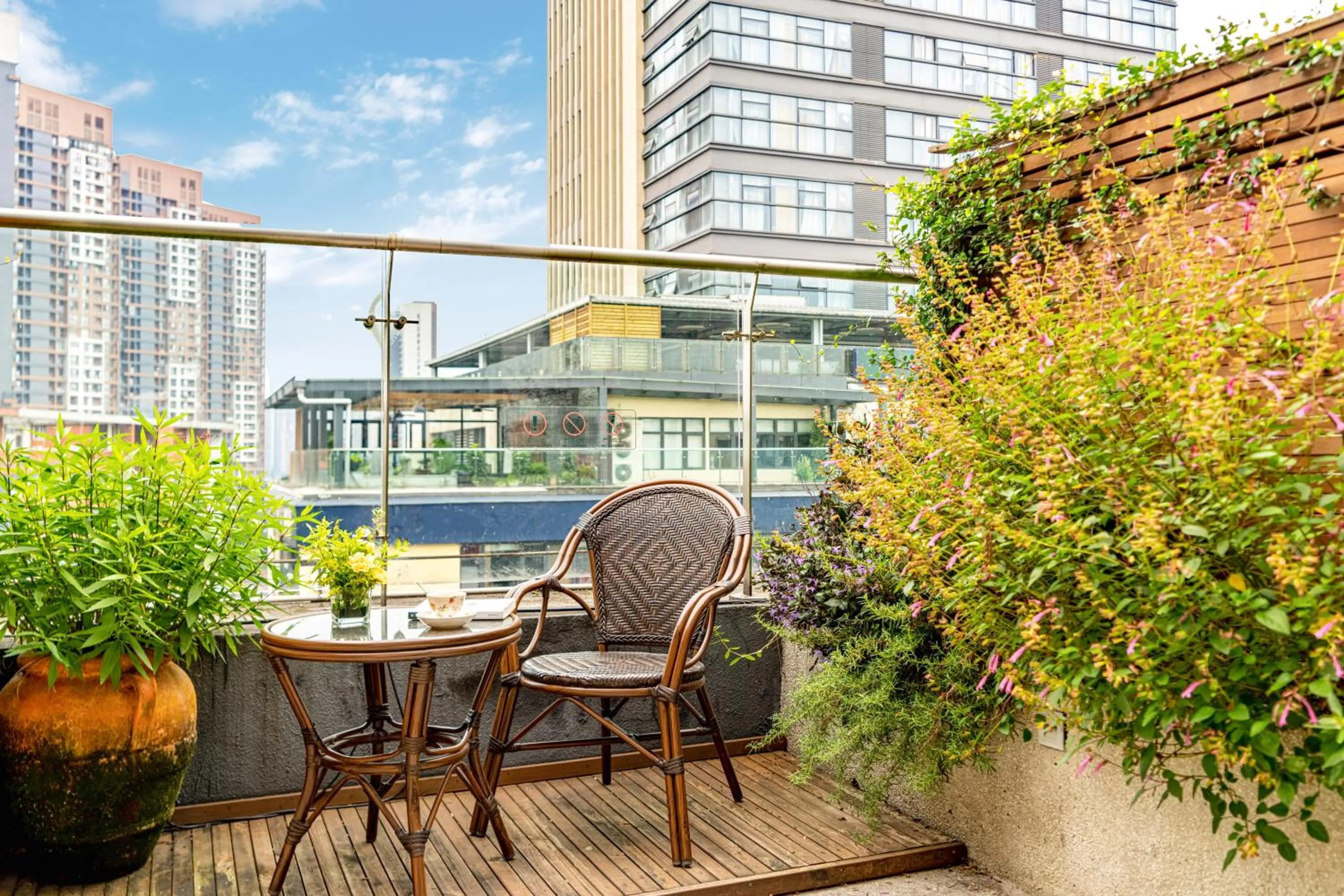 View (from property/room) in Wuyu Hotel - Chongqing Jiangbei Airport & Light Rail