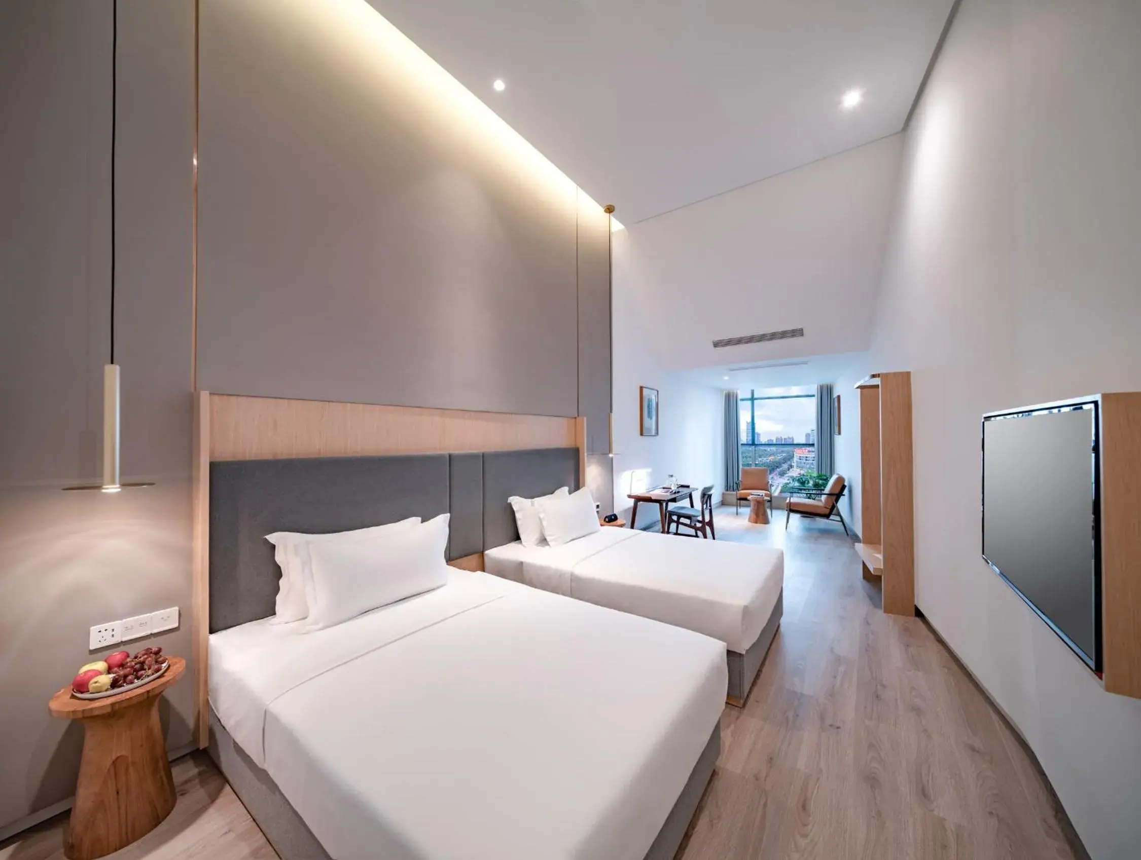 Deluxe Twin Room in Wuyu Hotel - Chongqing Liangjiang Happiness Plaza & Xingfu Square & GuangdianYuan metro Deluxe Twin Room in Wuyu Hotel - Chongqing Liangjiang Happiness Plaza & Xingfu Square & GuangdianYuan metro