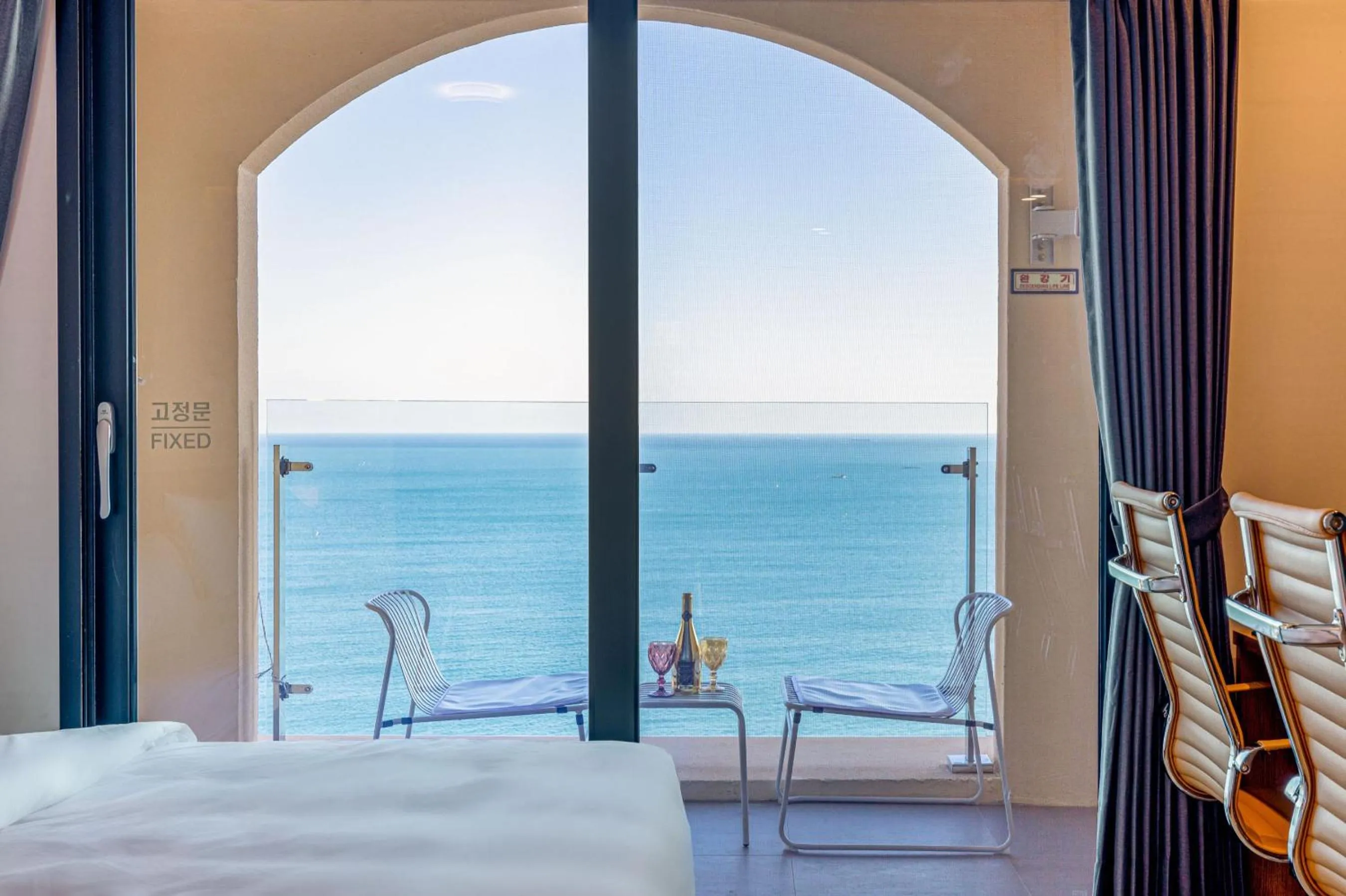 Bed in Hound Hotel Ulsan