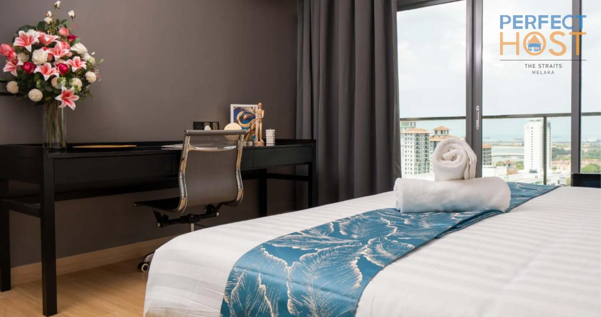 Bed in The Straits Melaka by Perfect Host