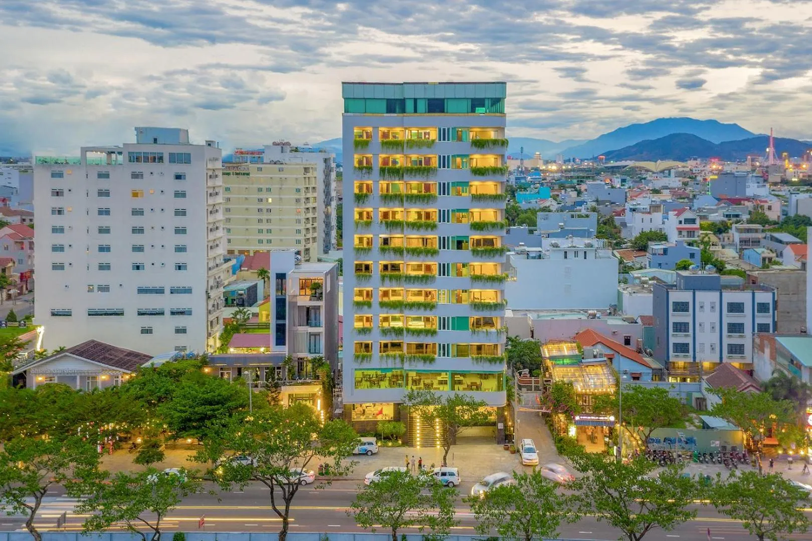 Property building in Fansipan Danang Hotel