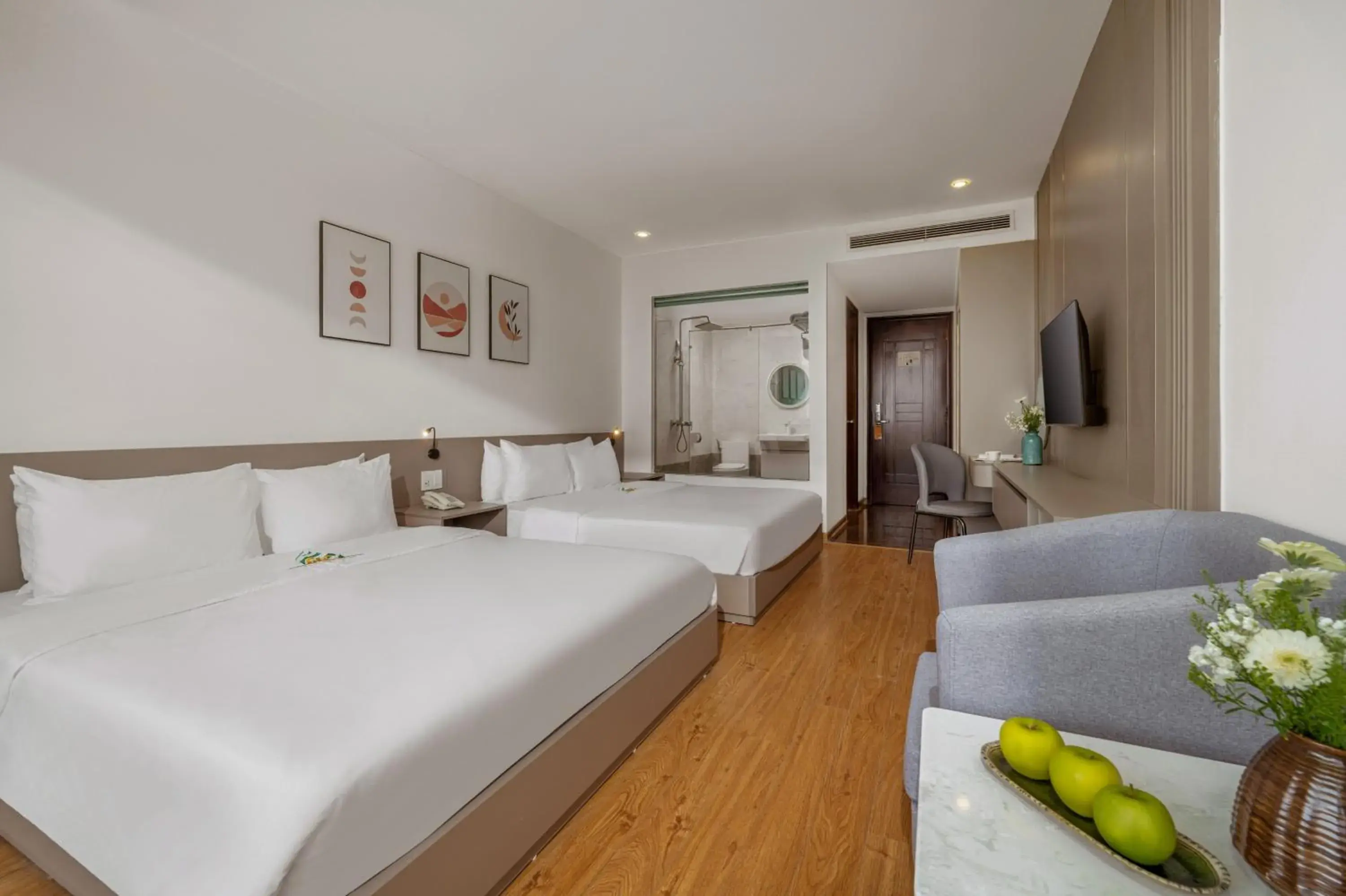 Family Room with Balcony in ELC Da Nang Hotel & Spa Family Room with Balcony in ELC Da Nang Hotel & Spa