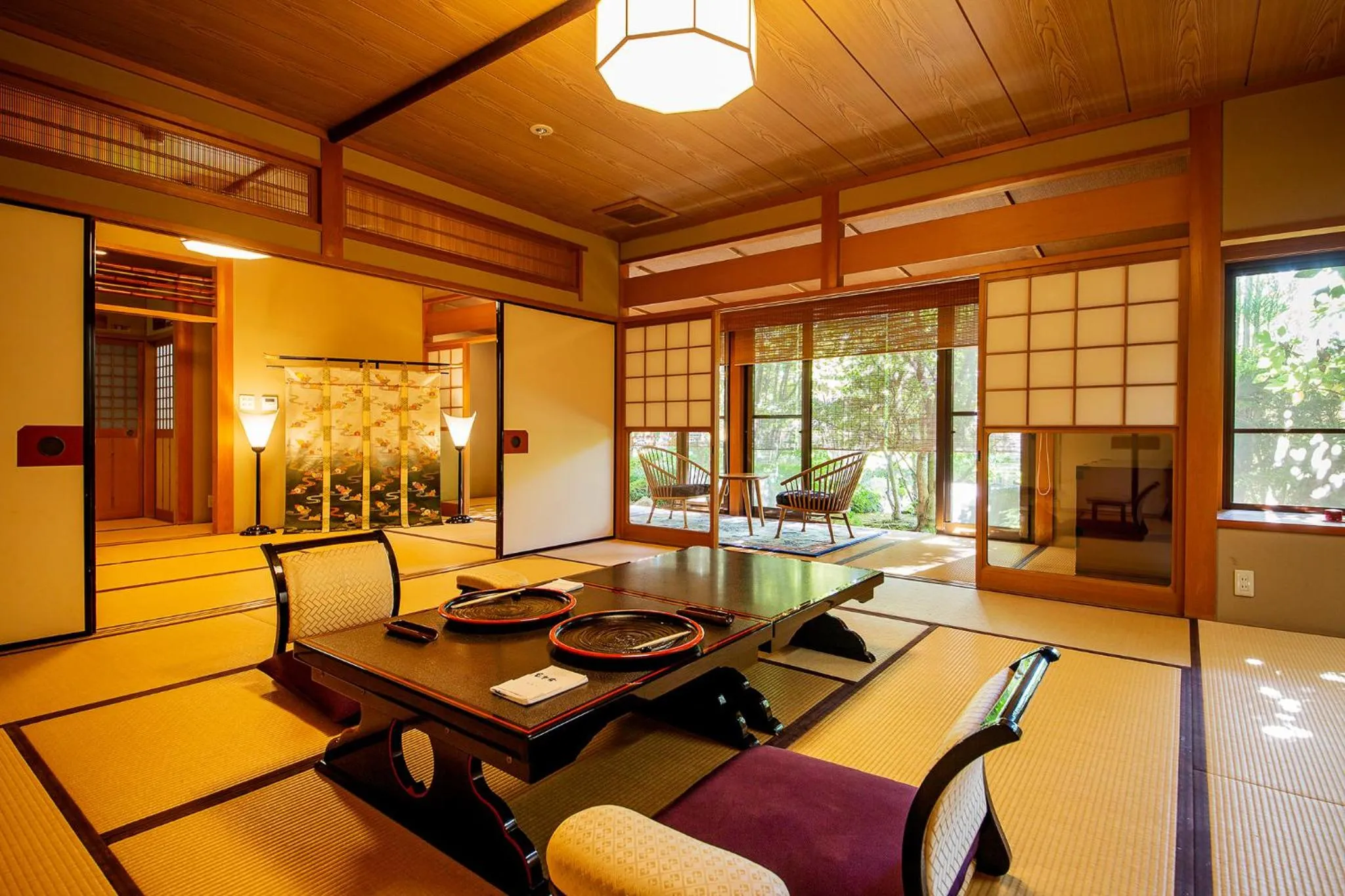 Living room in Ryoutei Ryokan Yasui