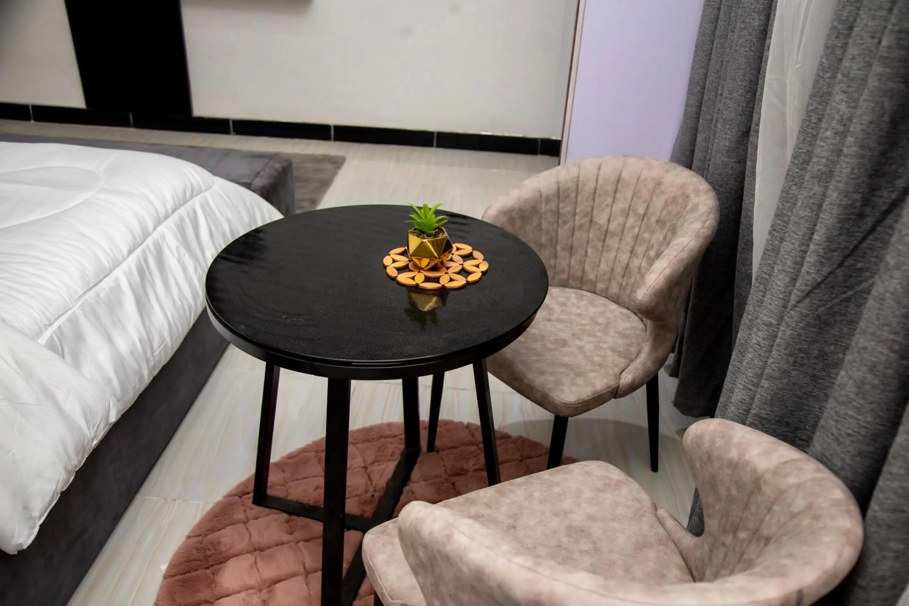 Dining area in BryMac Hotel