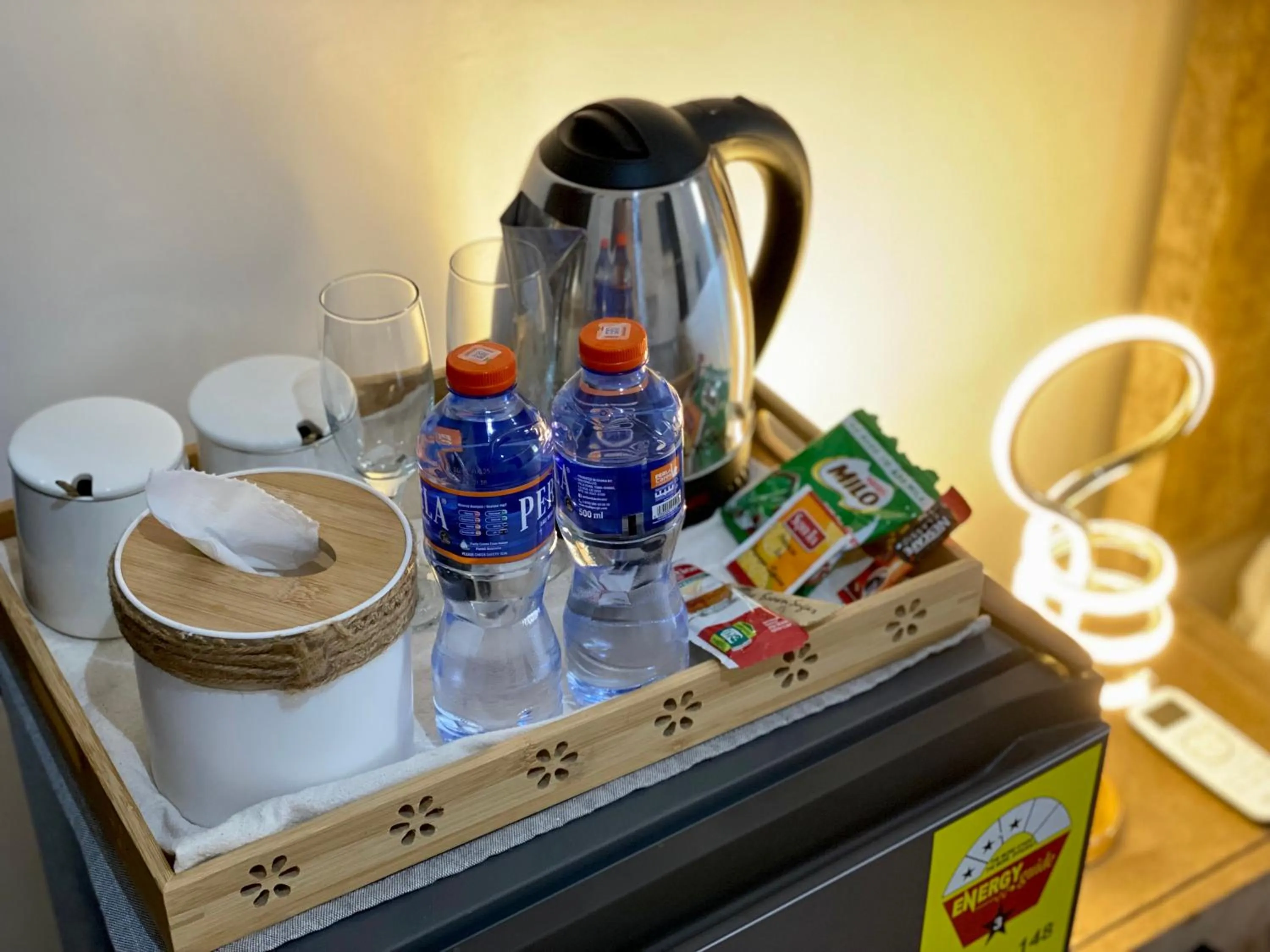 Coffee/tea facilities in BryMac Hotel