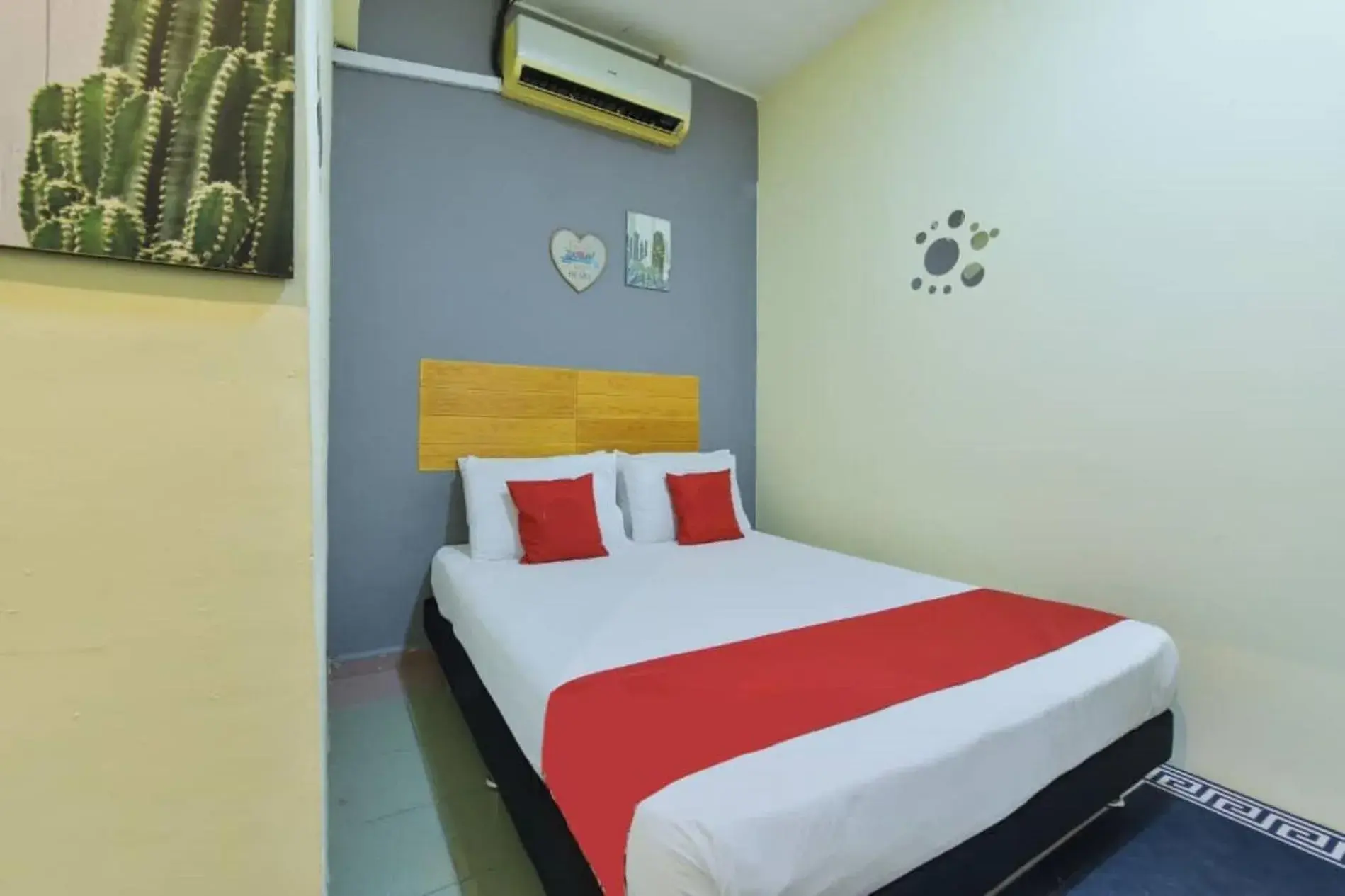 View (from property/room), Bed in Dimensi Hotel View (from property/room), Bed in Dimensi Hotel