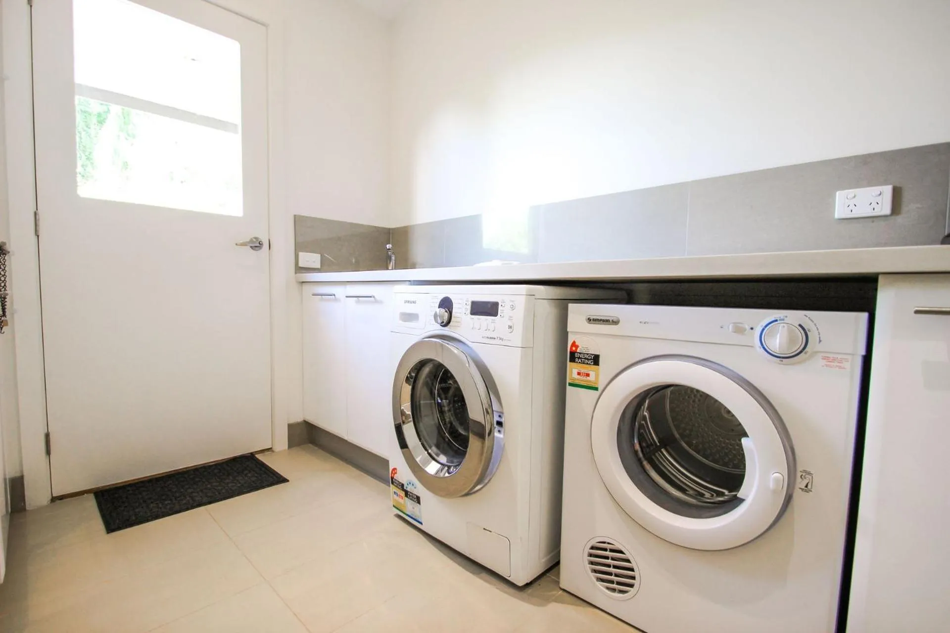 washing machine in The Base One