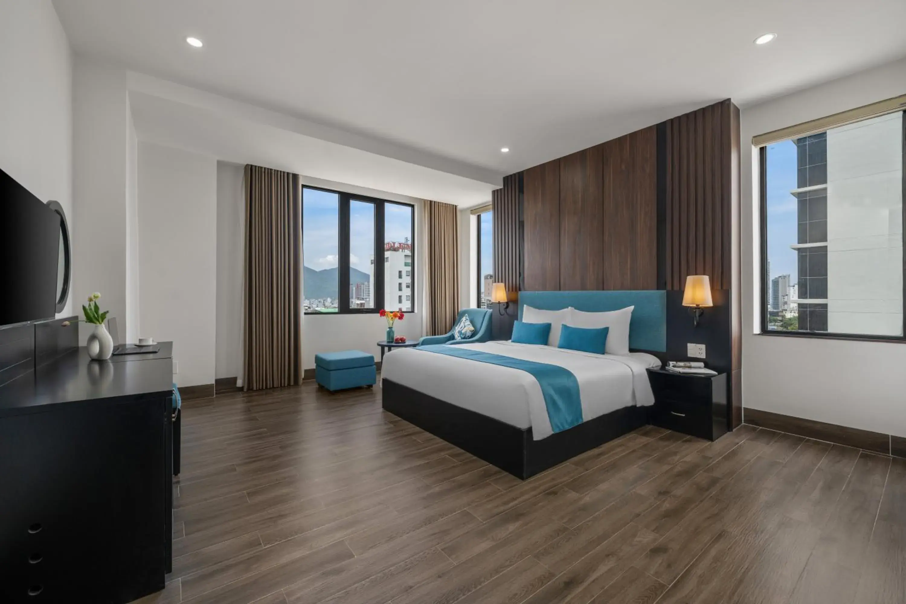 Bed in ViAn Hotel And Spa Danang Bed in ViAn Hotel And Spa Danang