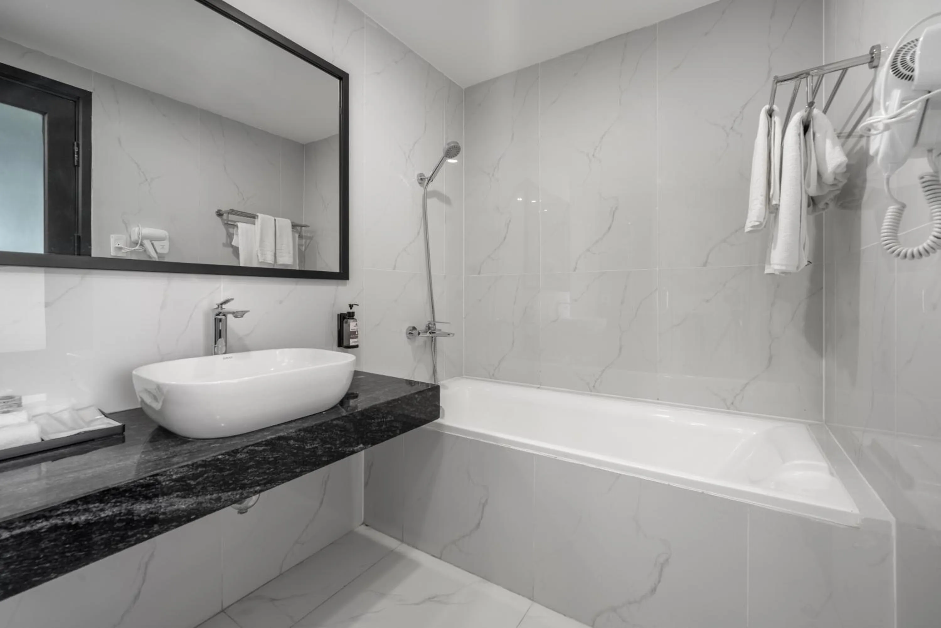 Shower in ViAn Hotel And Spa Danang