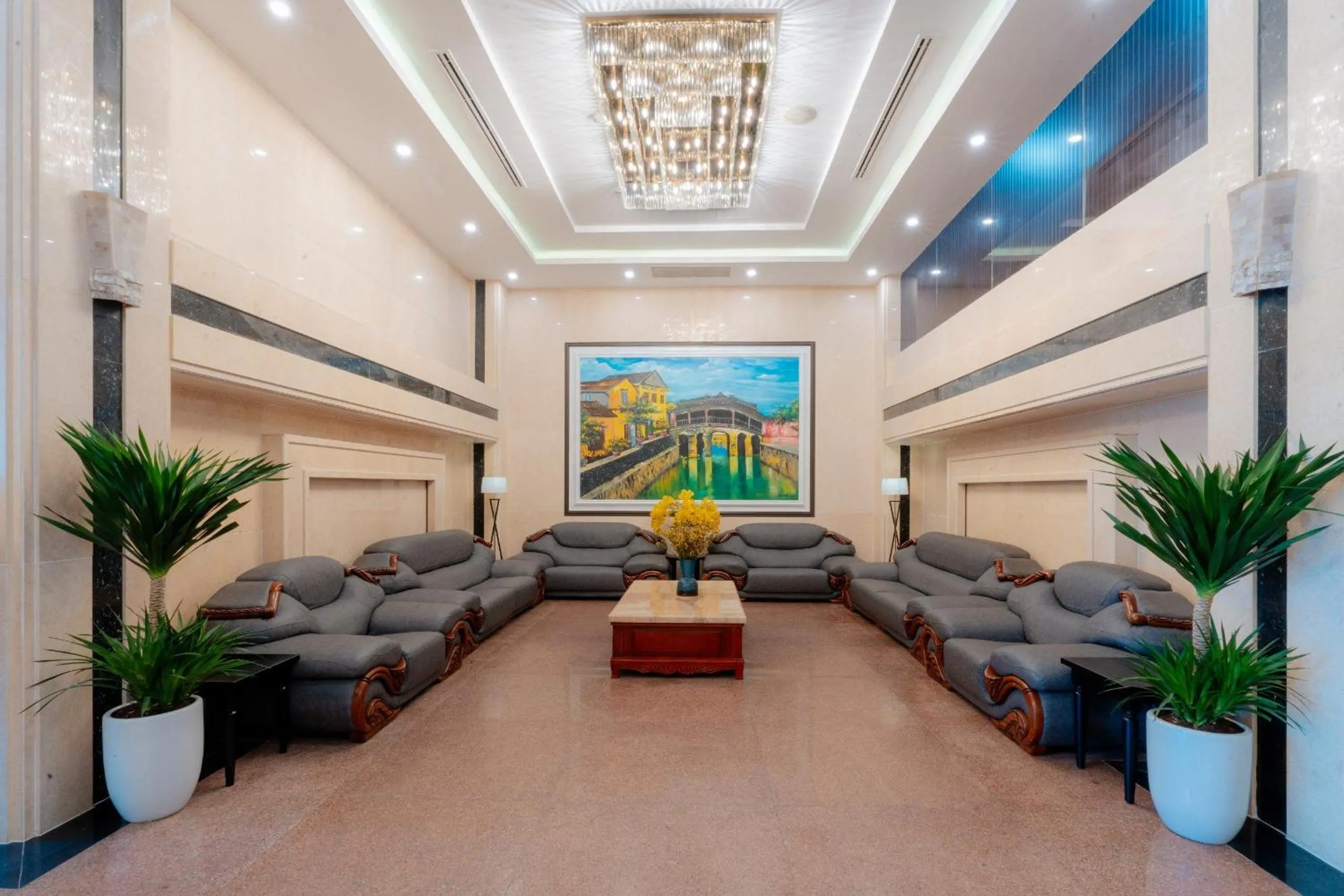 Lobby or reception in ViAn Hotel And Spa Danang