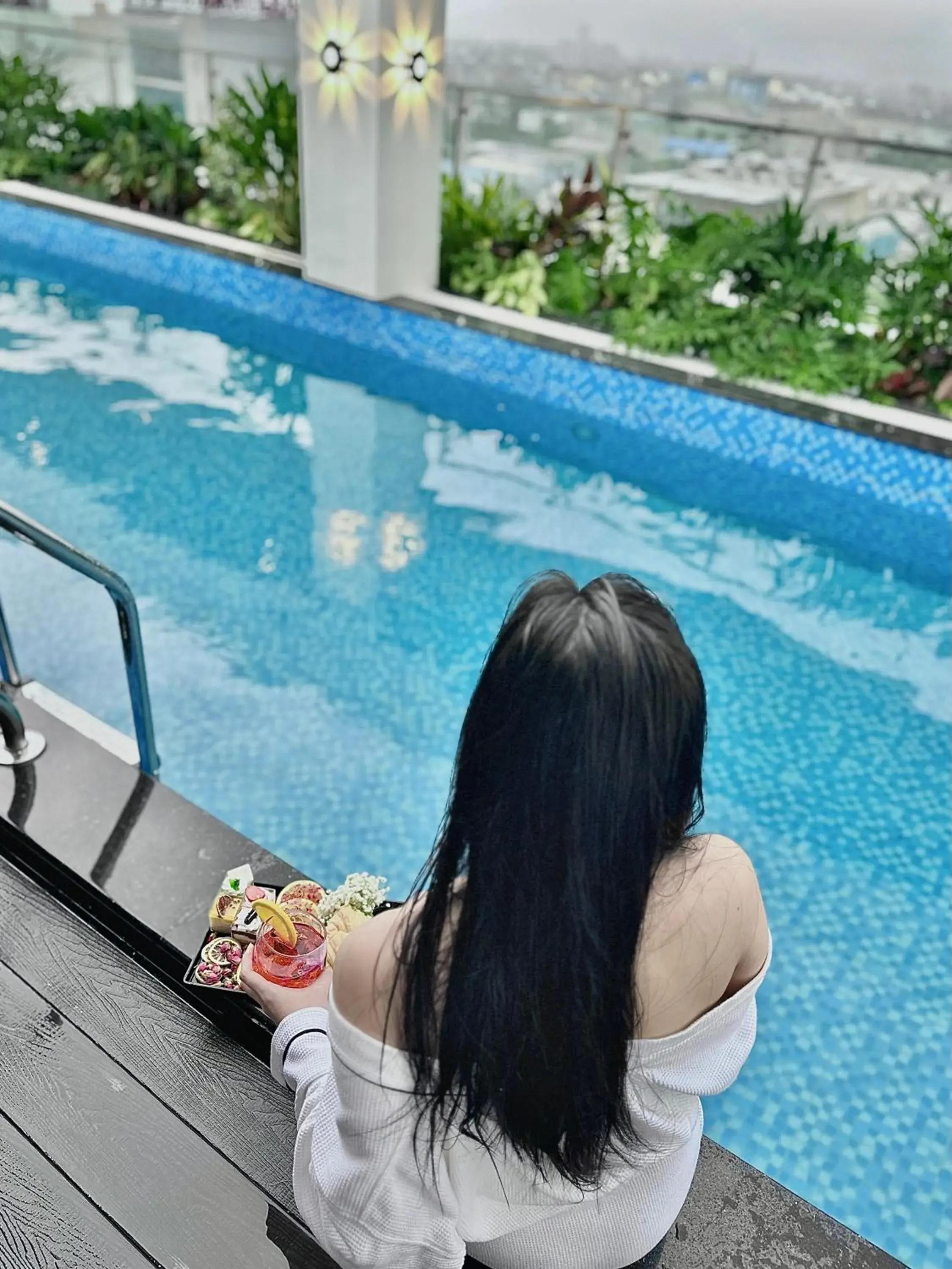Swimming pool in ViAn Hotel And Spa Danang Swimming pool in ViAn Hotel And Spa Danang