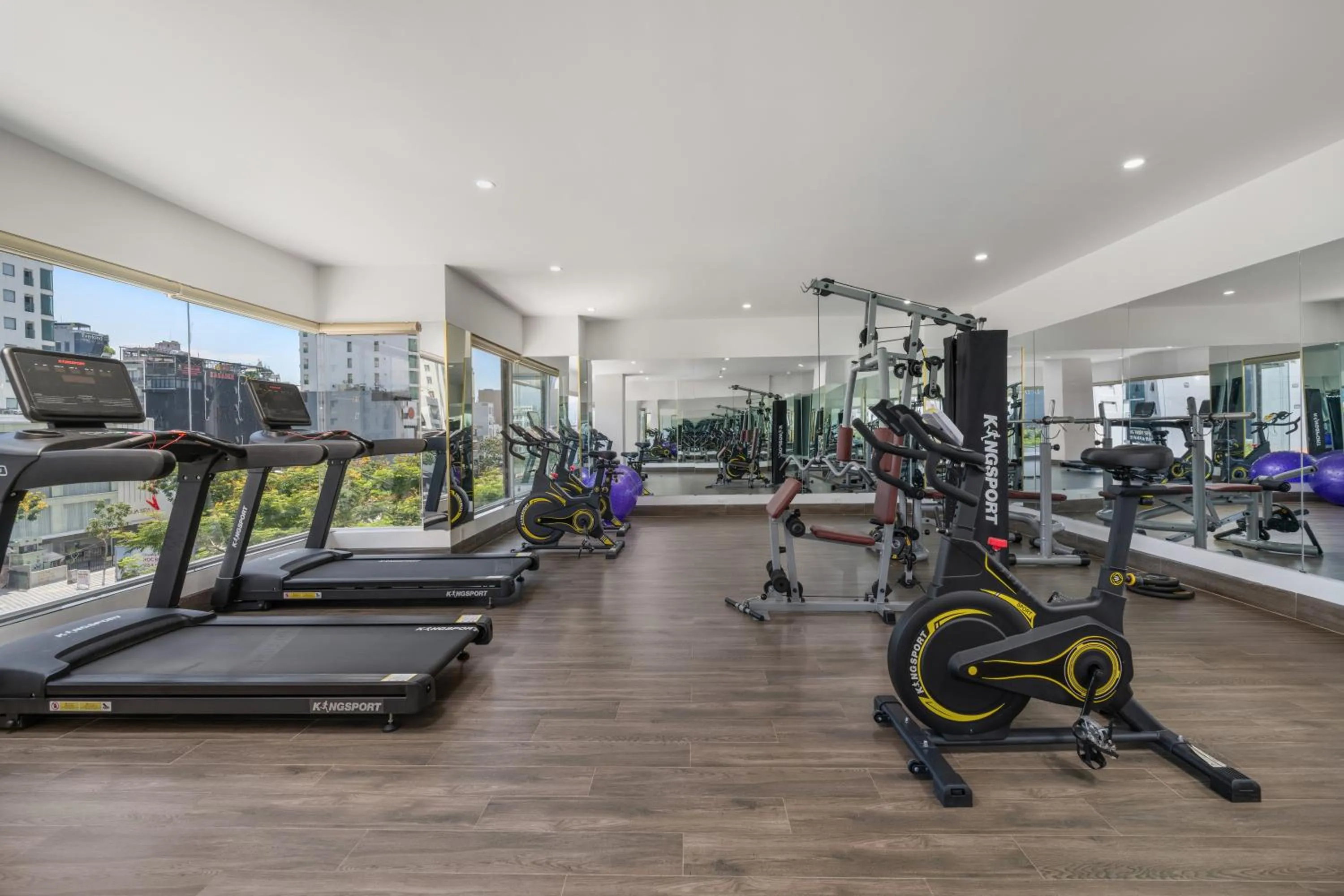 Fitness centre/facilities in ViAn Hotel And Spa Danang