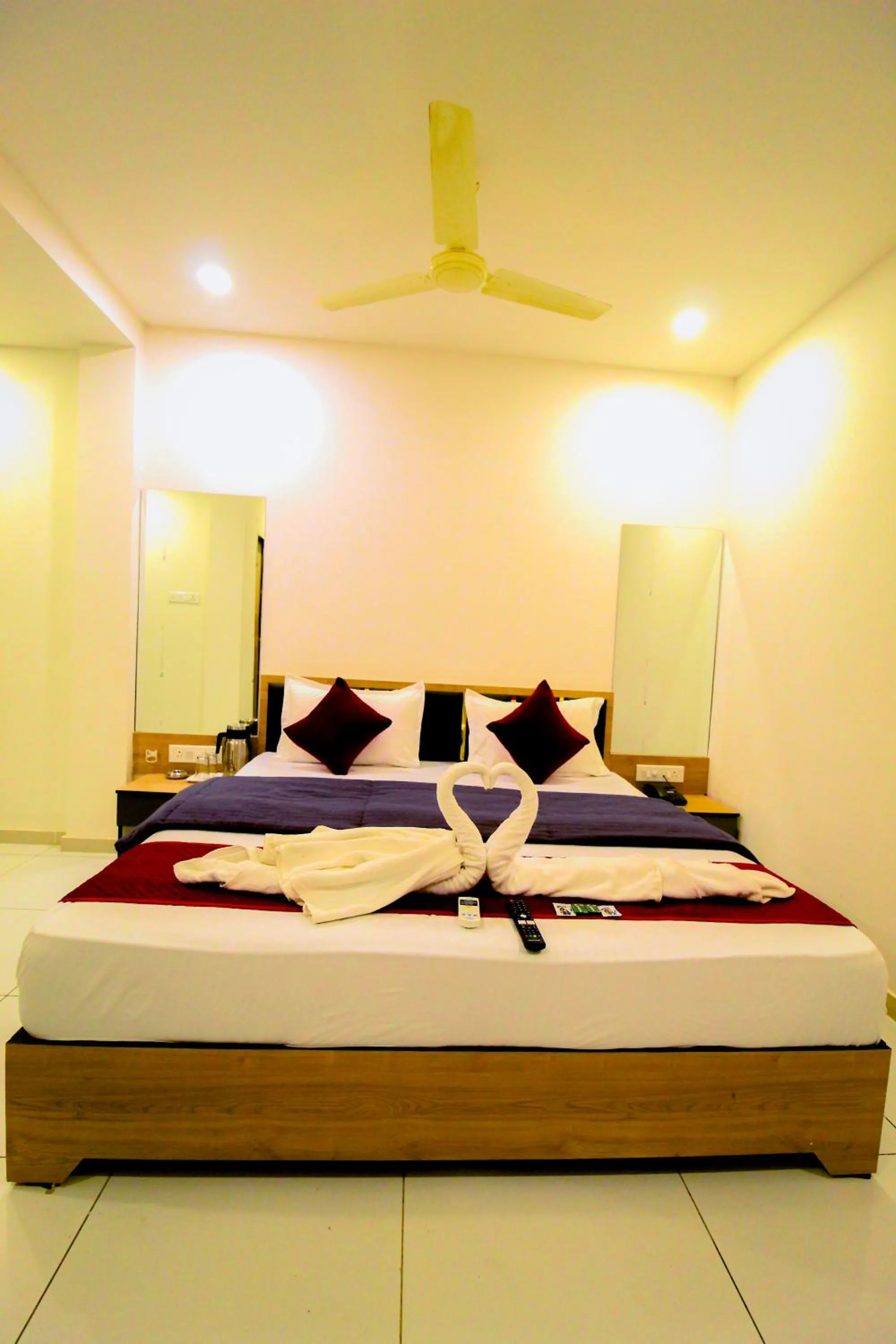 View (from property/room), Bed in Hotel Near Me, Rajkot