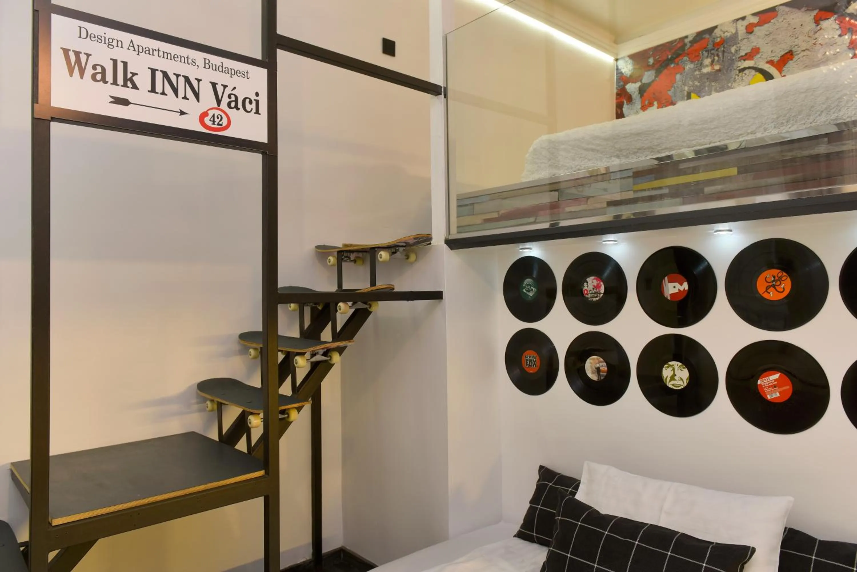 Living room in Walk Inn Váci 42