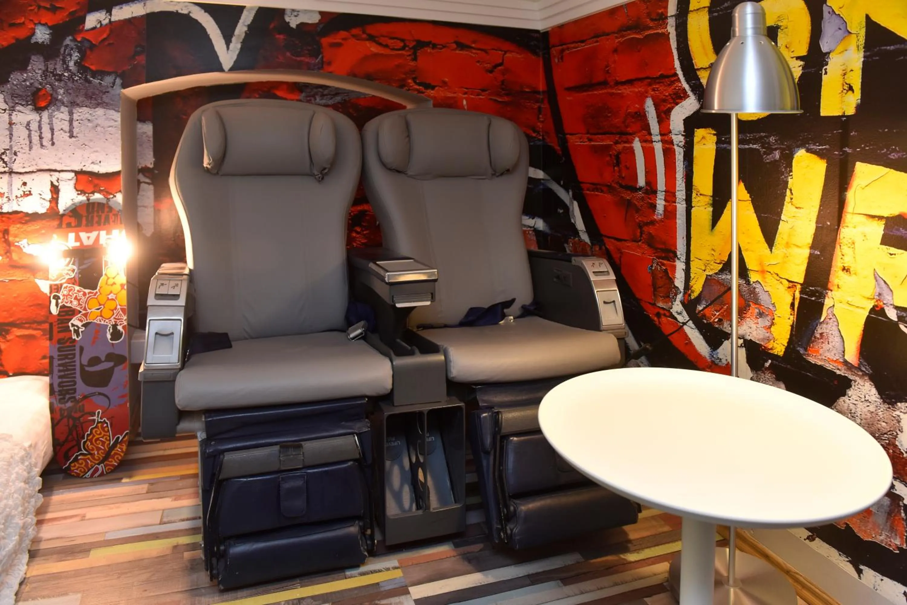 Seating area in Walk Inn Váci 42