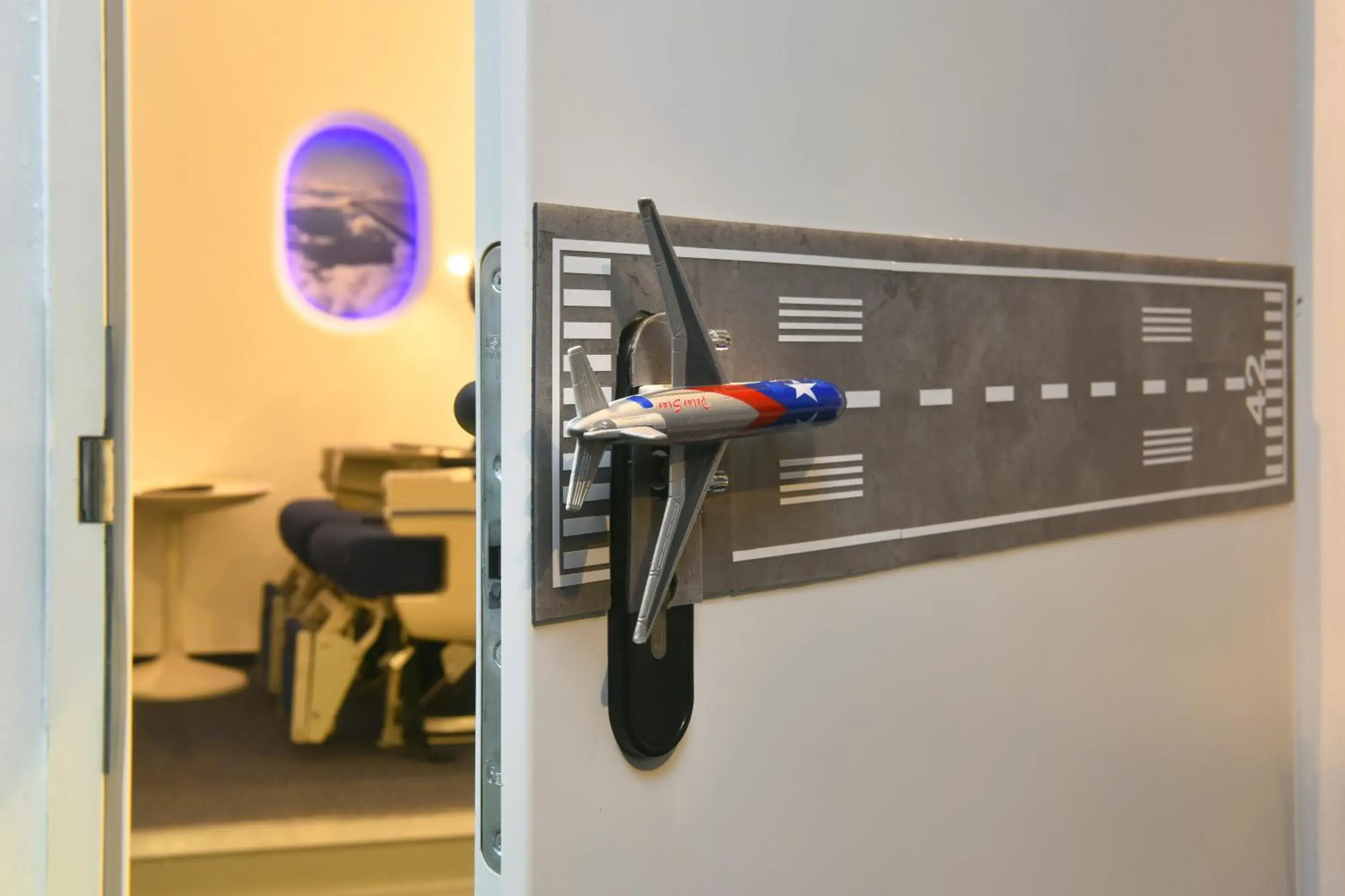 Studio Apartment Airplane Design - single occupancy in Walk Inn Váci 42 Studio Apartment Airplane Design - single occupancy in Walk Inn Váci 42