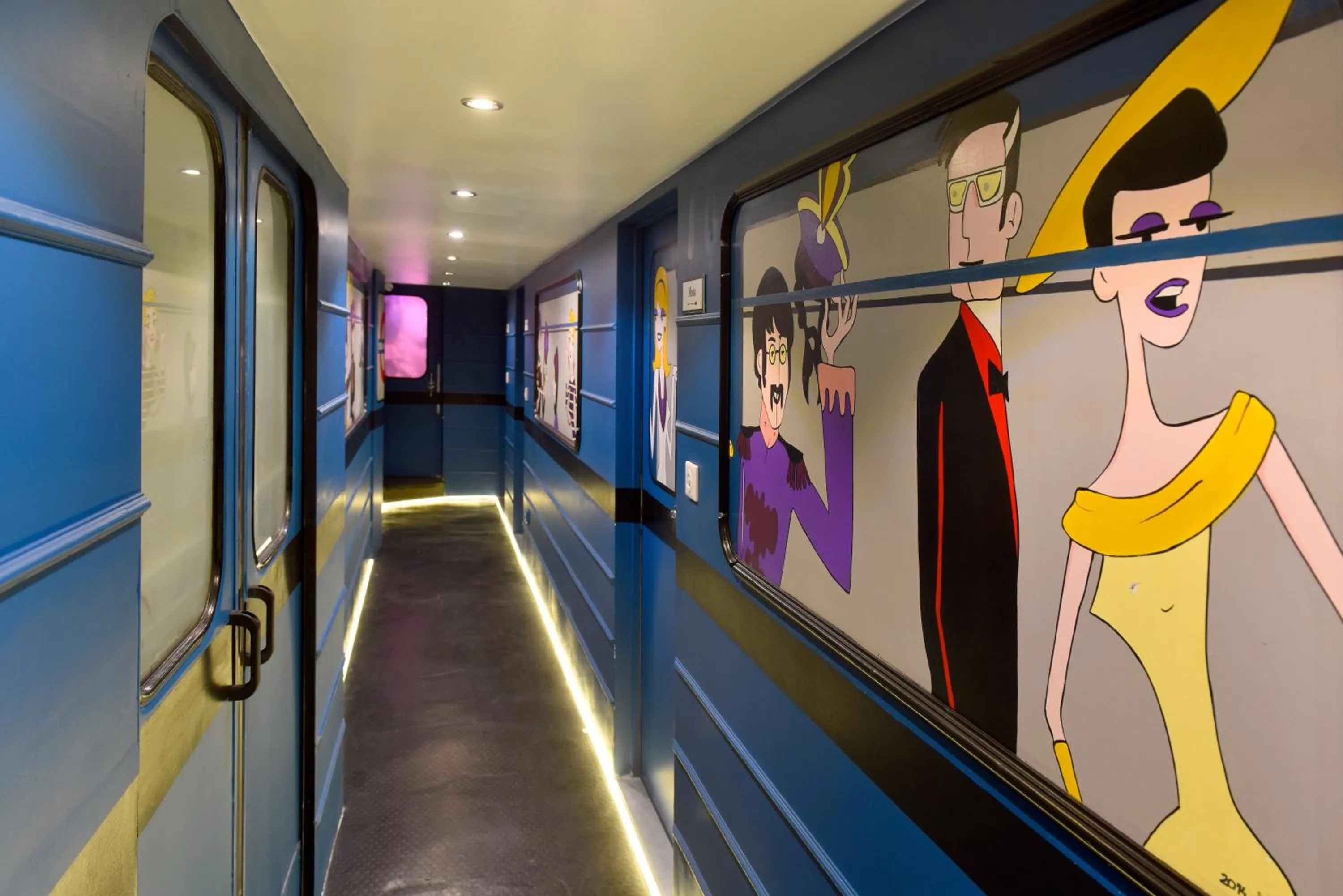 Lobby or reception in Walk Inn Váci 42