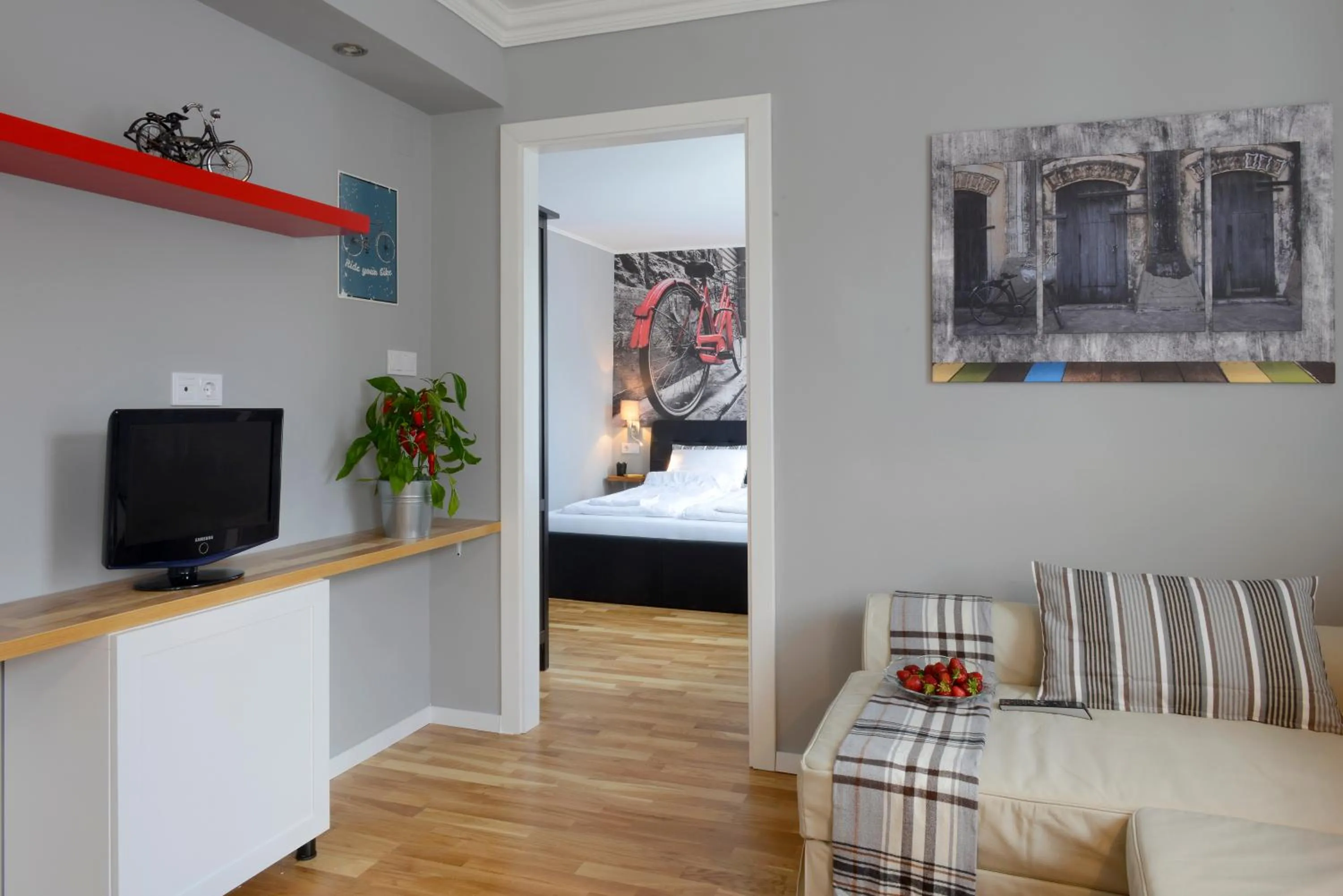 TV and multimedia, Bed in Walk Inn Váci 42