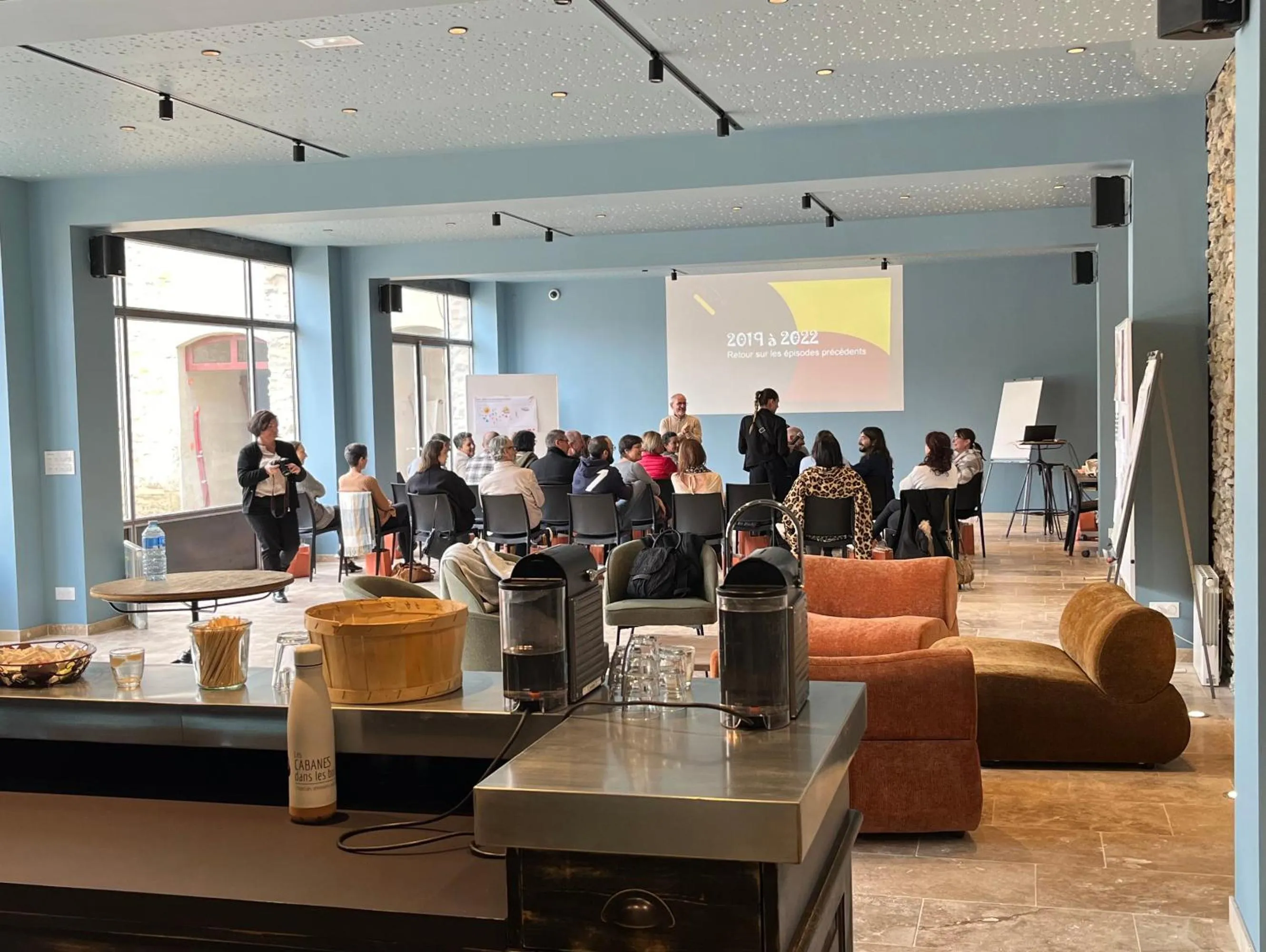 Banquet/Function facilities in Les Cabanes Dans Les Bois Logis Hôtel