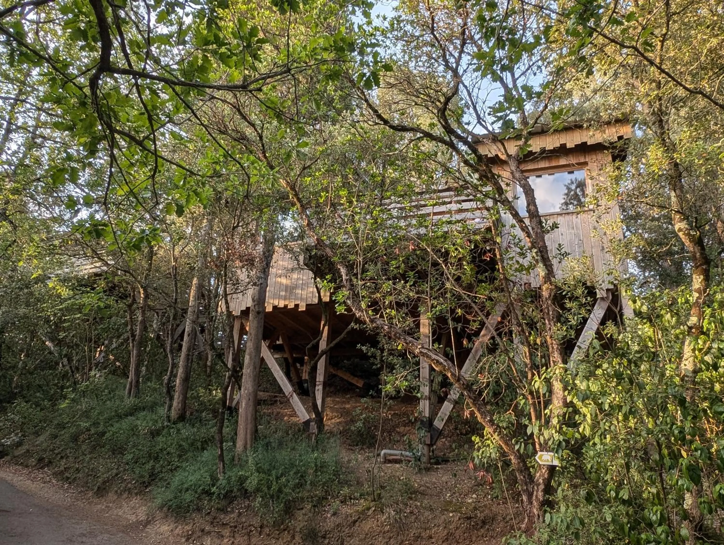 Mountain view in Les Cabanes Dans Les Bois Logis Hôtel