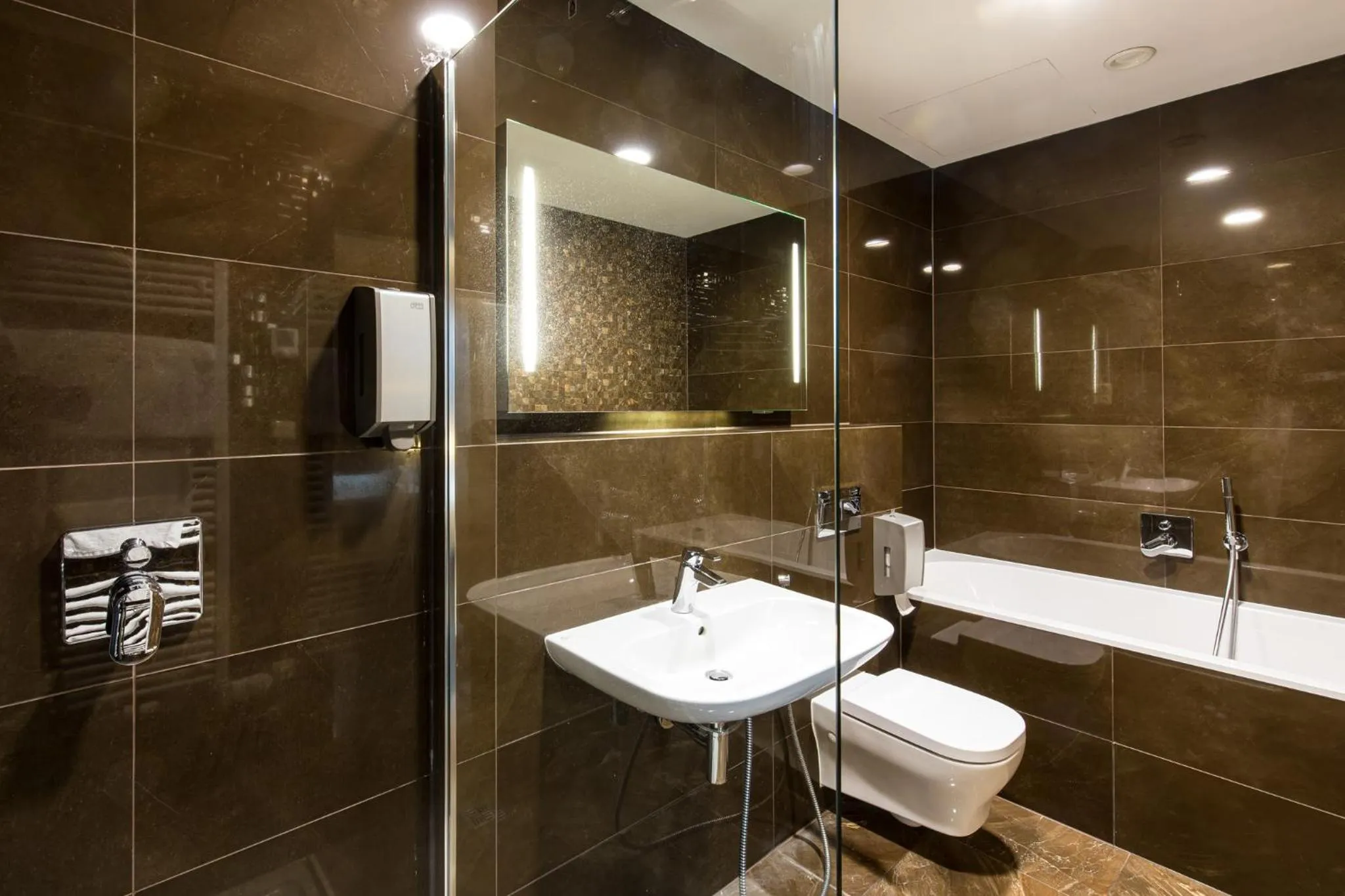 Shower in Rezidence Fontána