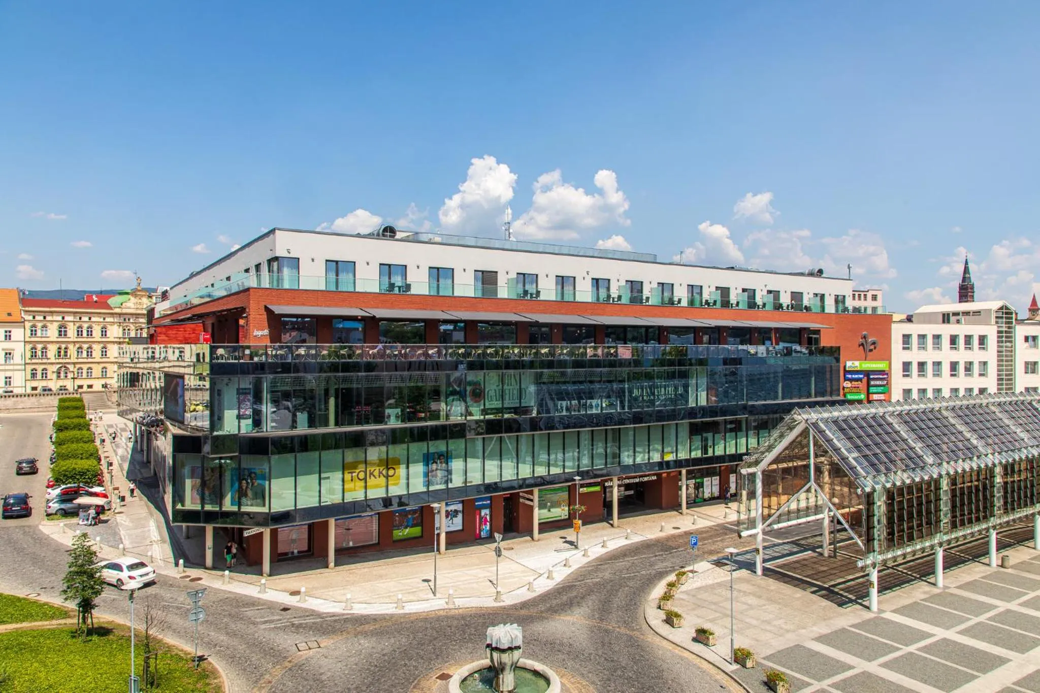 Facade/entrance in Rezidence Fontána