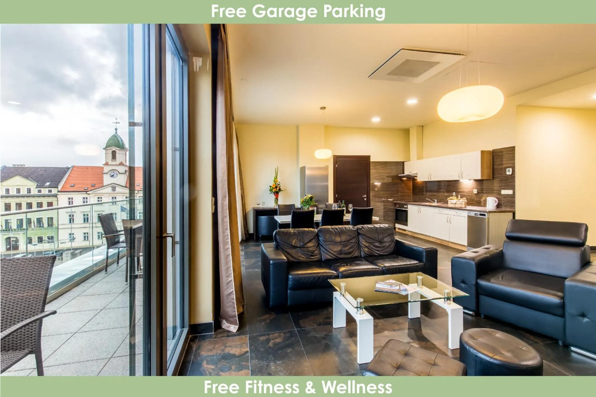 View (from property/room) in Rezidence Fontána