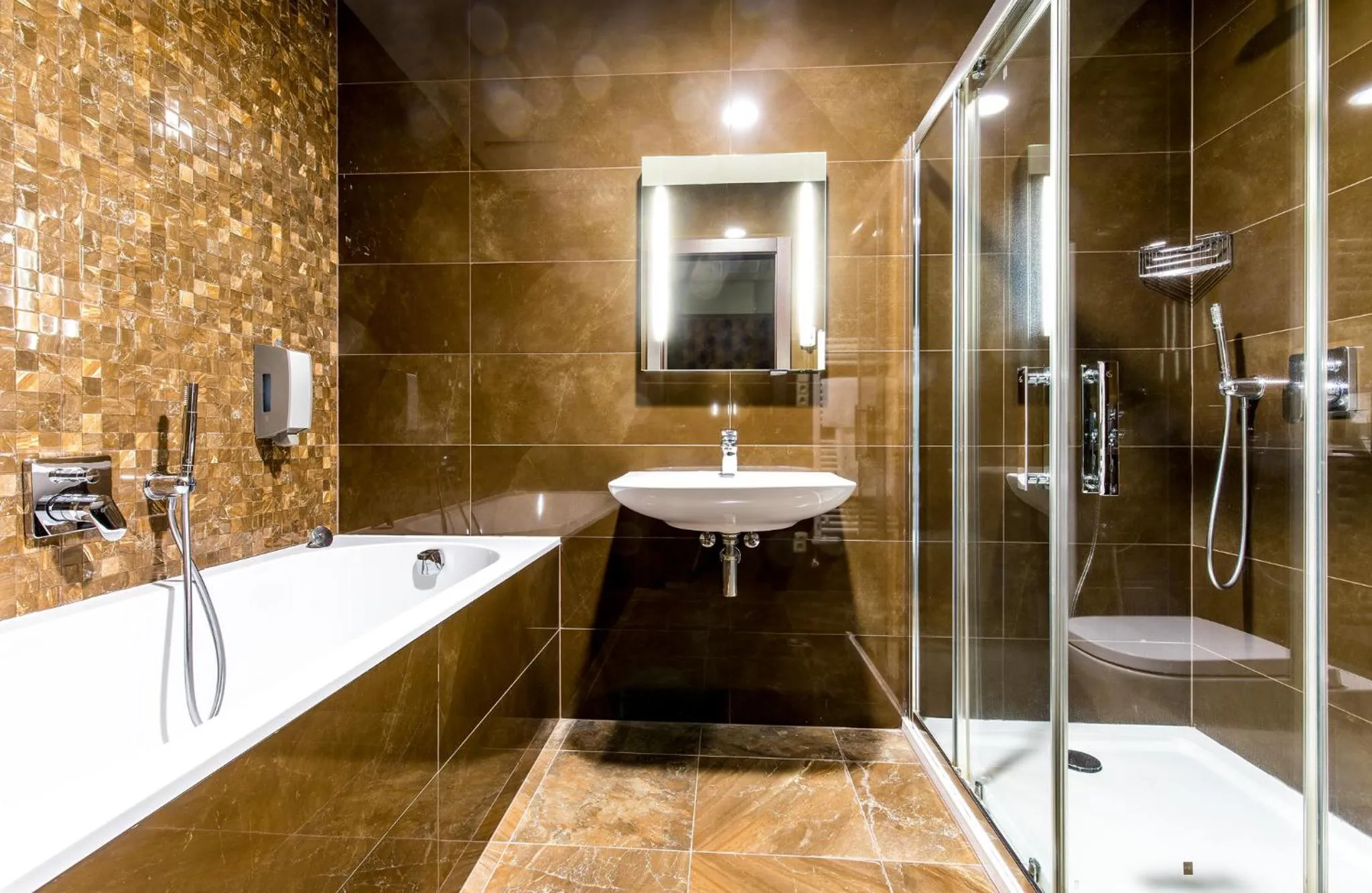 Shower in Rezidence Fontána