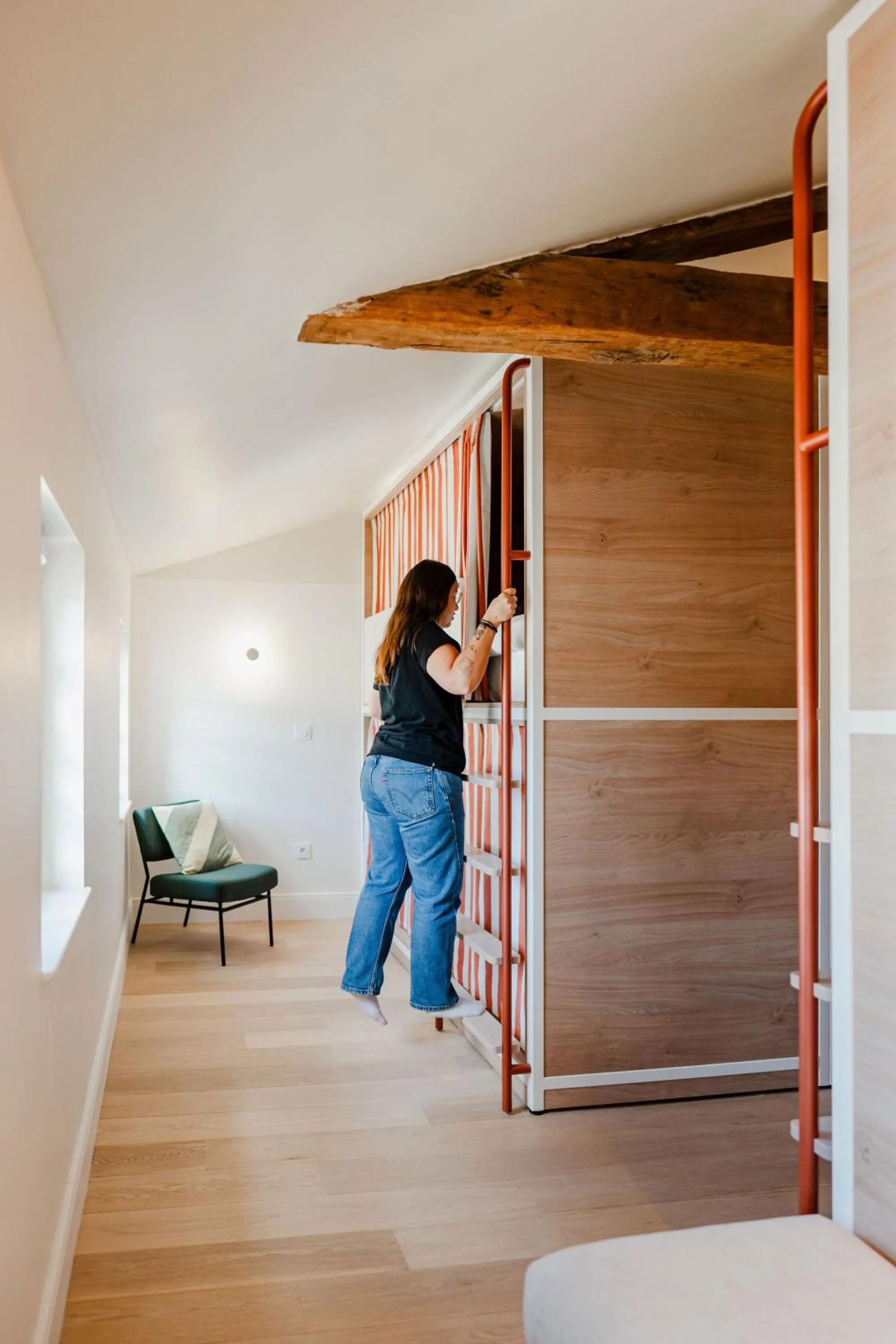 bunk bed in CENTRAL Hostel La Rochelle Centre