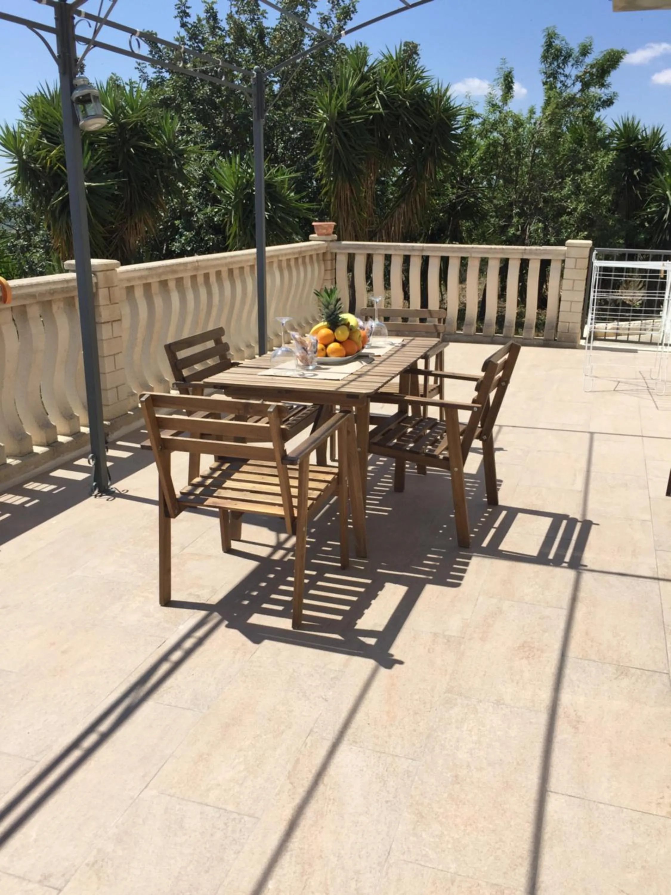 Balcony/Terrace in Agriturismoeloropizzuta