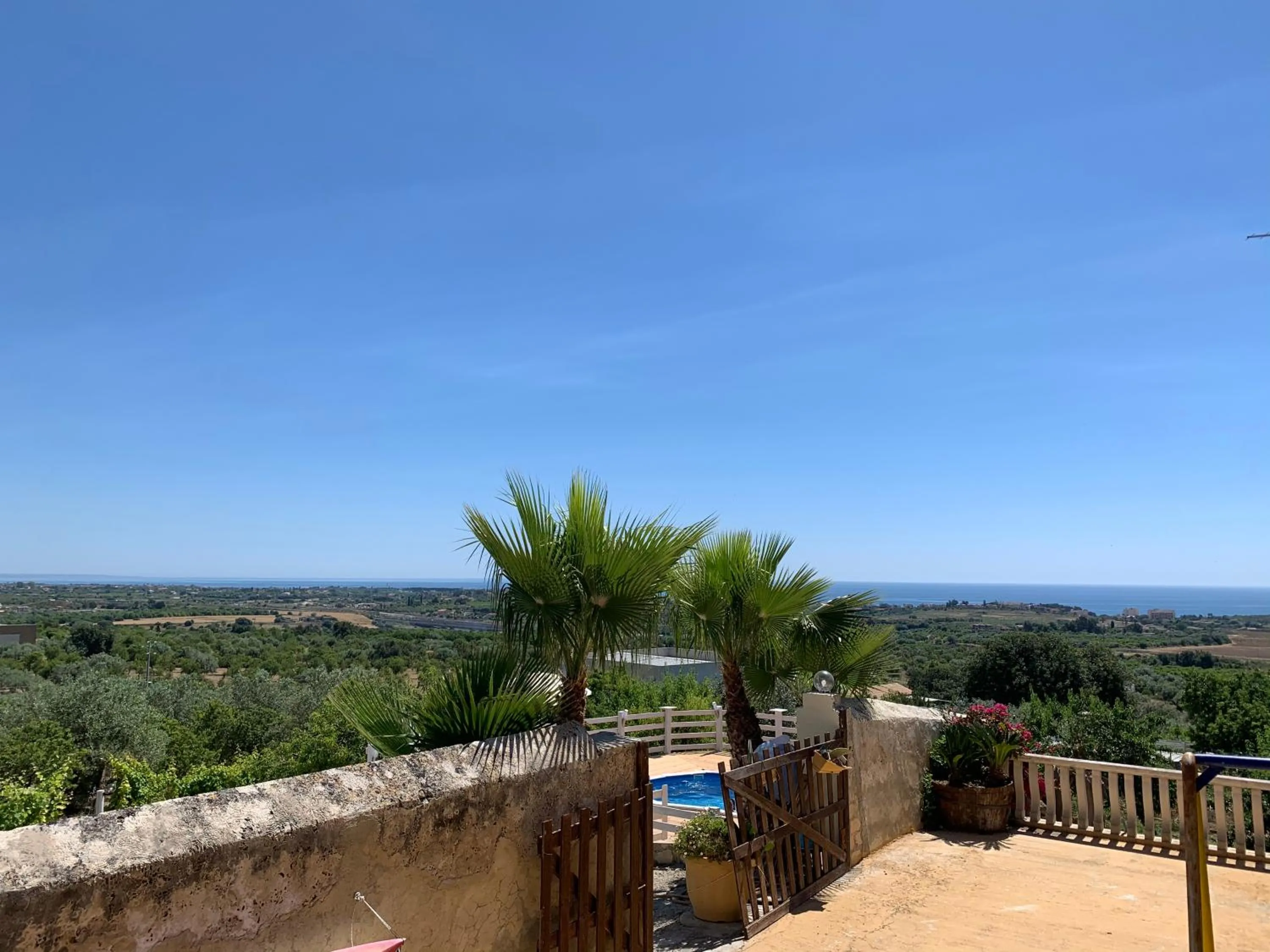 Balcony/Terrace in Agriturismoeloropizzuta