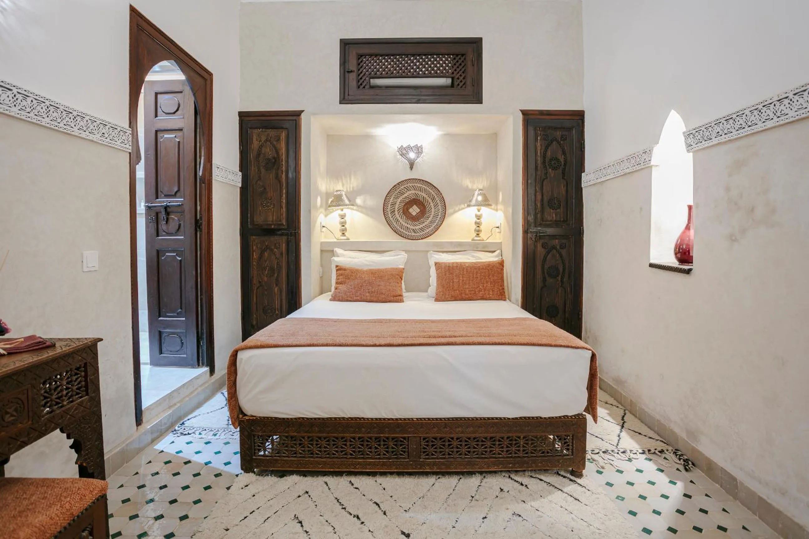 Photo of the whole room, Bed in RIAD ELNOUJOUM