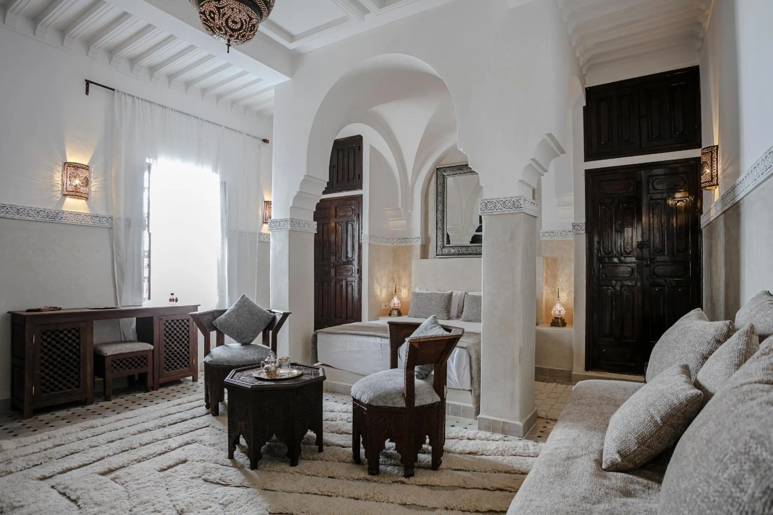 Photo of the whole room in RIAD ELNOUJOUM