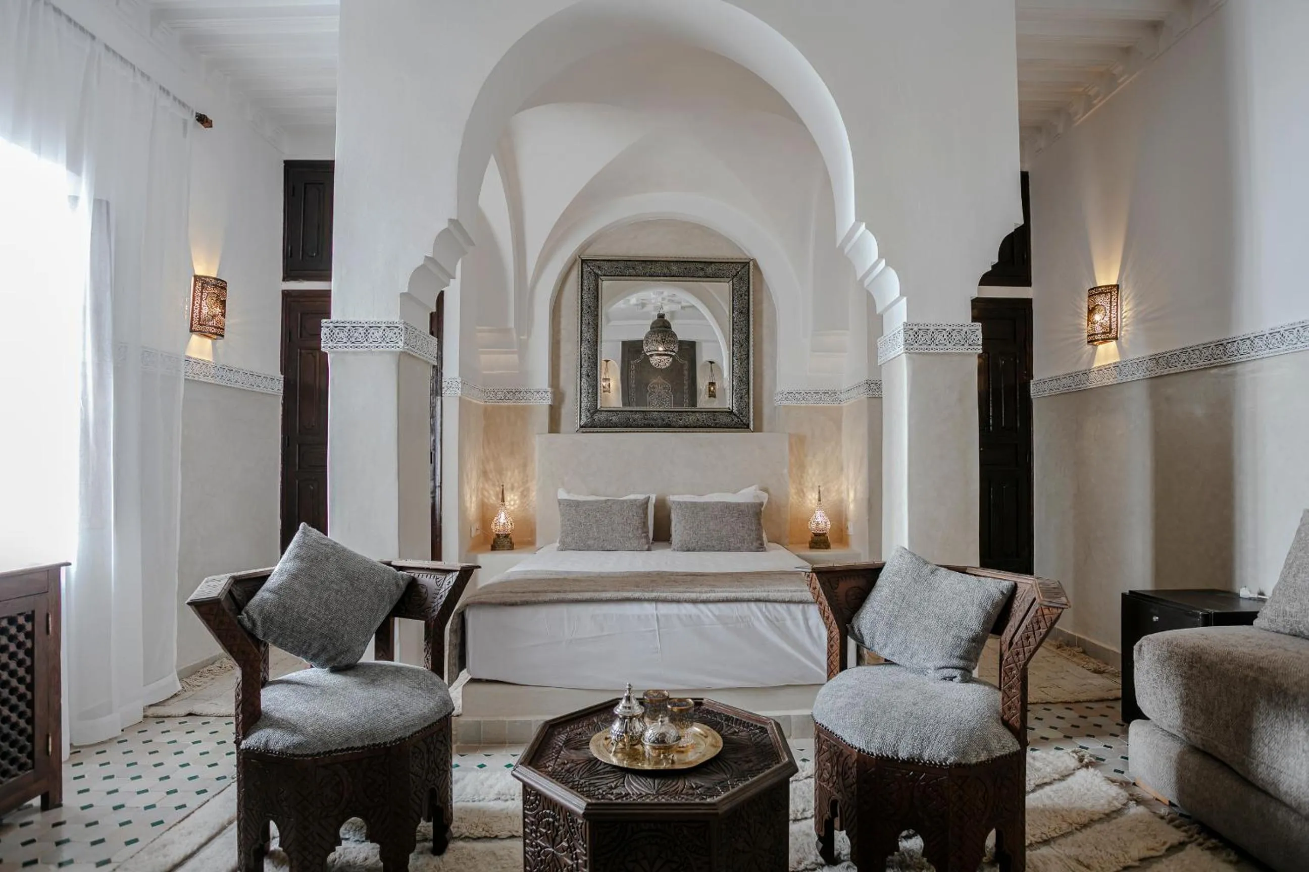 Photo of the whole room in RIAD ELNOUJOUM