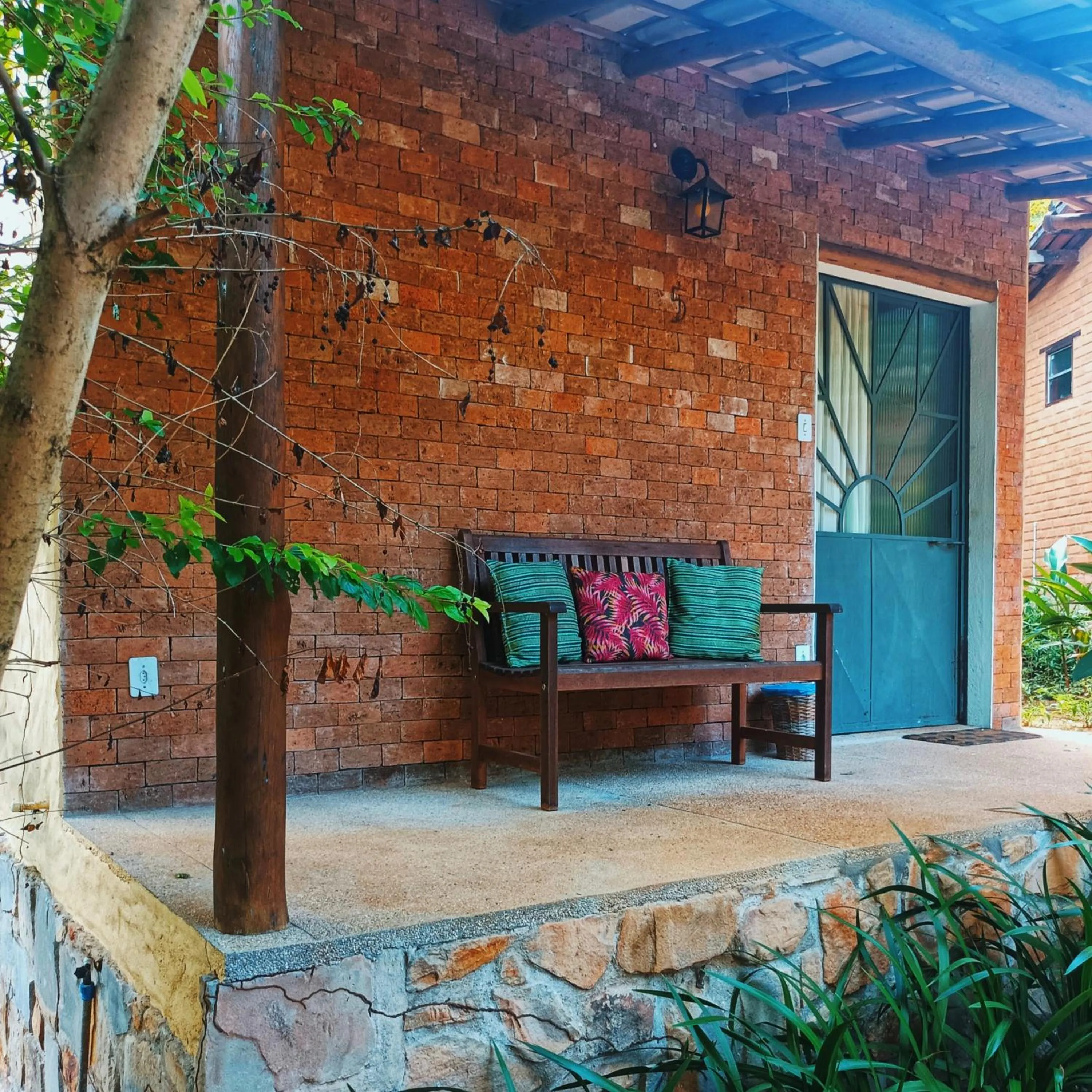 Double Room with Patio - single occupancy in Pousada Luar do Sertão
