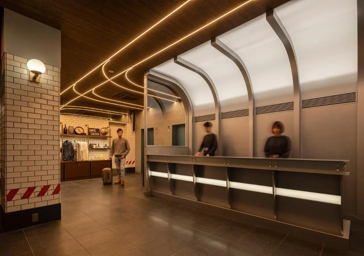 Lobby or reception in HOTEL GRAPHY Shibuya