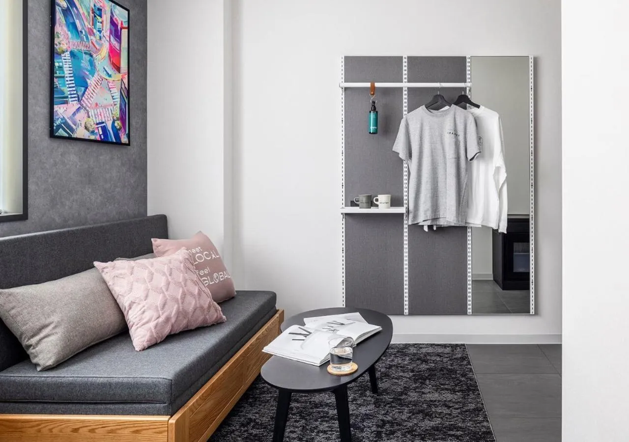 Decorative detail in HOTEL GRAPHY Shibuya