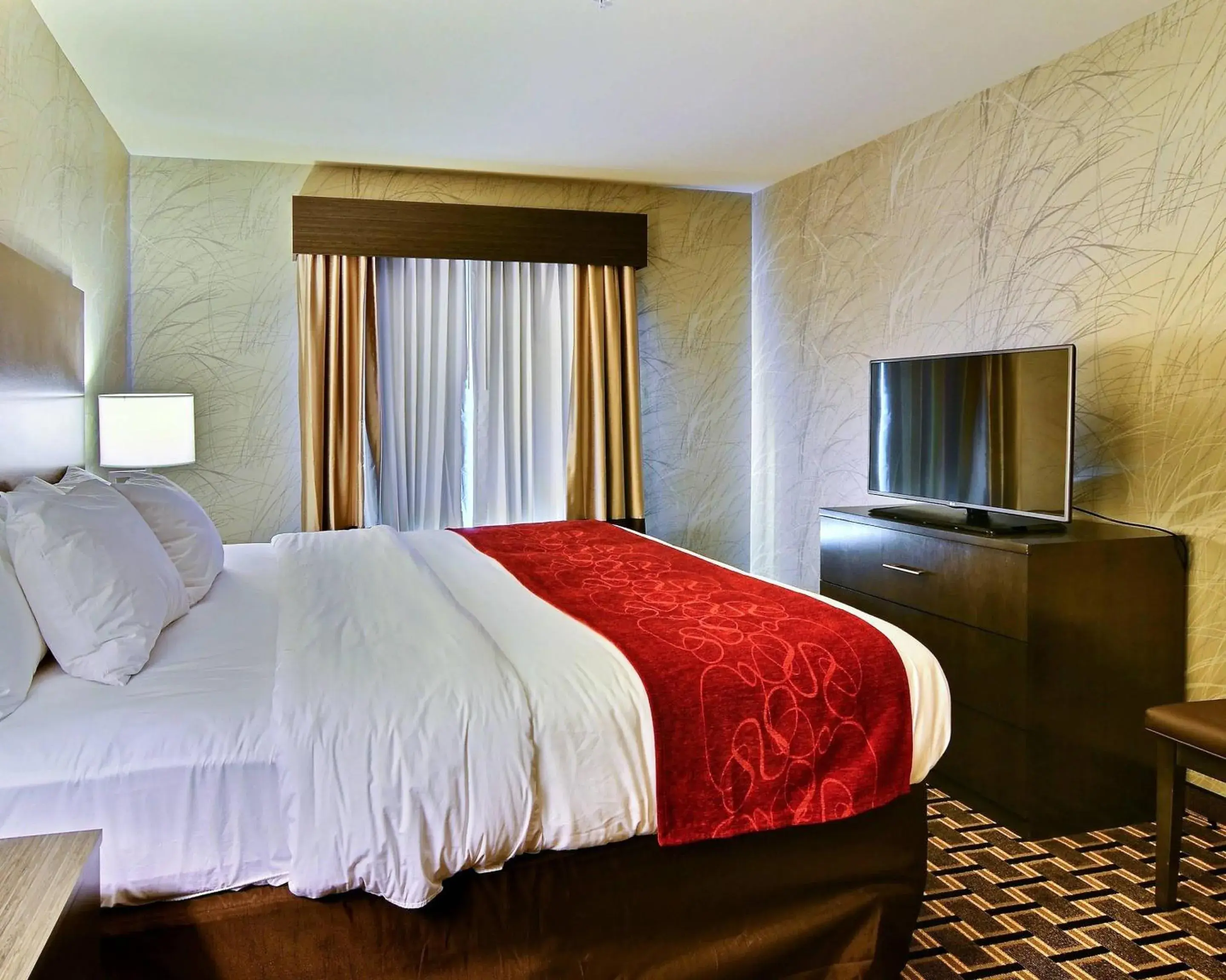 Bedroom, Bed in Comfort Suites Uniontown Bedroom, Bed in Comfort Suites Uniontown