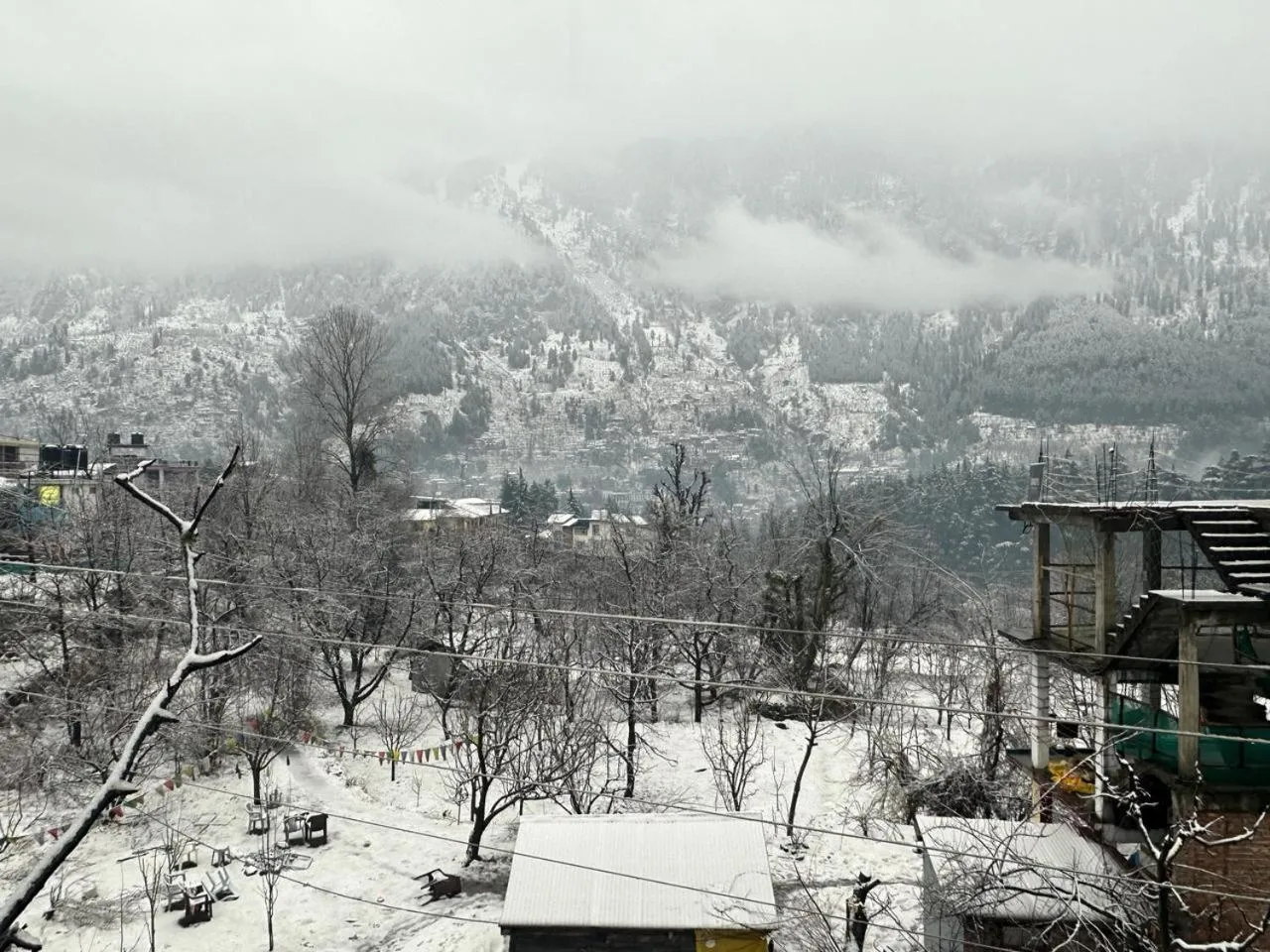 View (from property/room) in Beholden Stay And Cafe - A Luxury Boutique Hotel In Manali