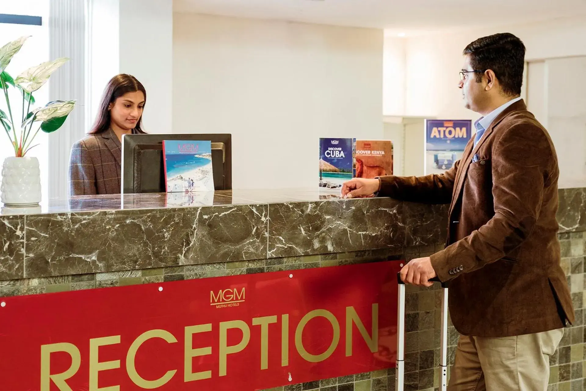 Lobby or reception in Muthu Glasgow River Hotel Lobby or reception in Muthu Glasgow River Hotel
