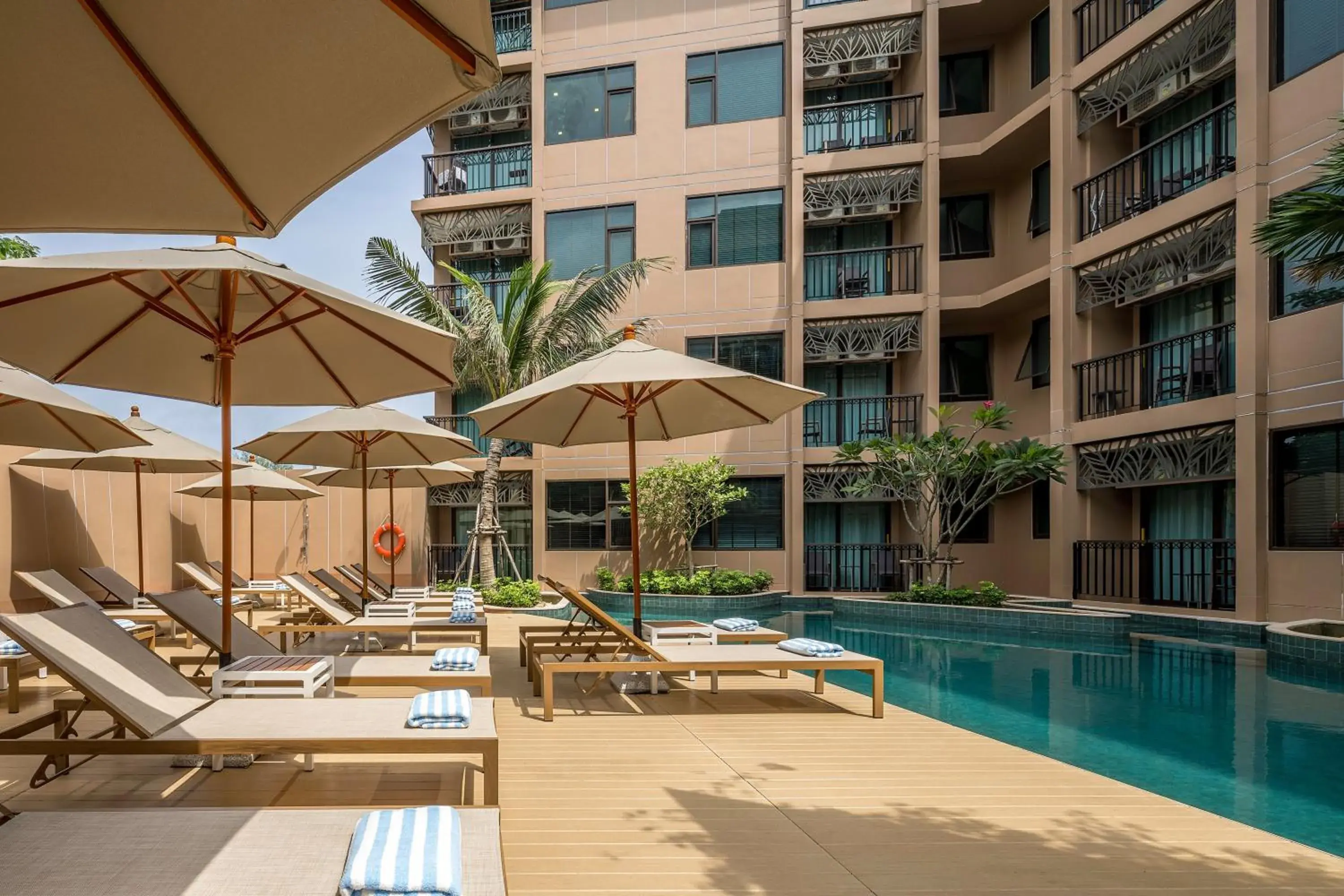 Property building in The Proud Karon Beach Phuket Trademark Collection By Wyndham Property building in The Proud Karon Beach Phuket Trademark Collection By Wyndham