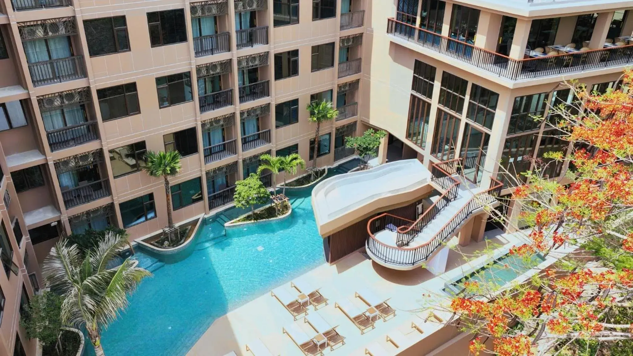 Property building in The Proud Karon Beach Phuket Trademark Collection By Wyndham Property building in The Proud Karon Beach Phuket Trademark Collection By Wyndham