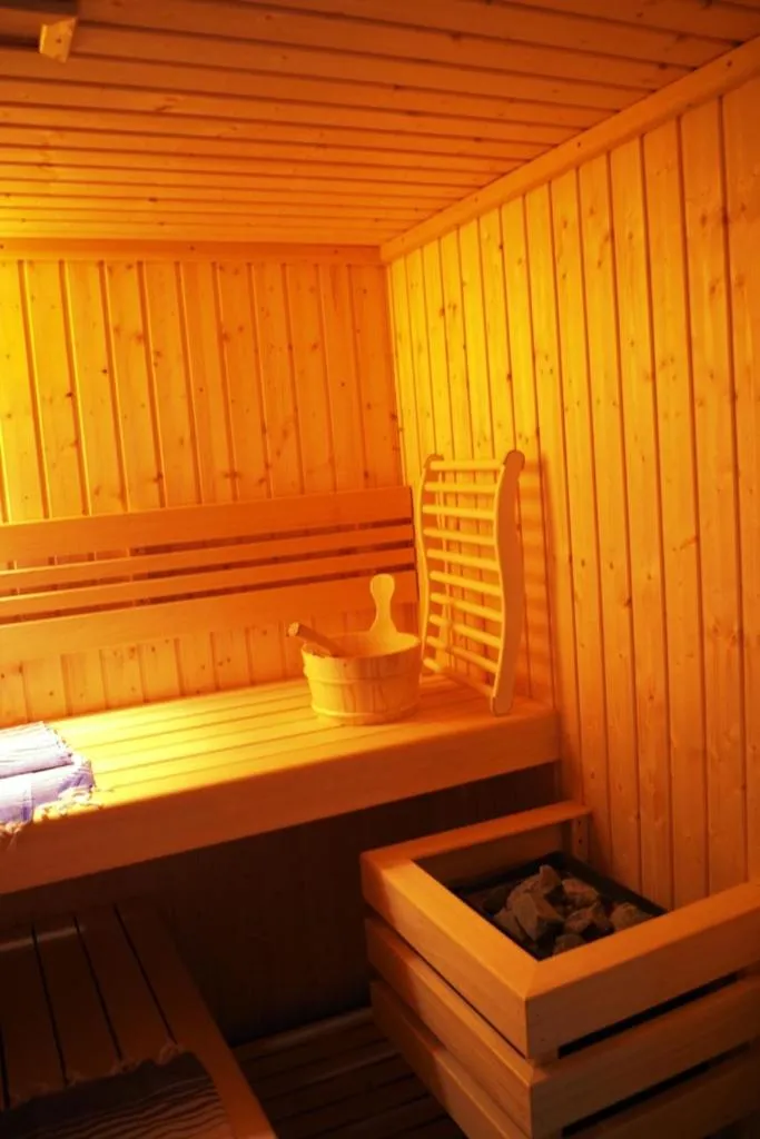 Sauna in Apartamenty M&M