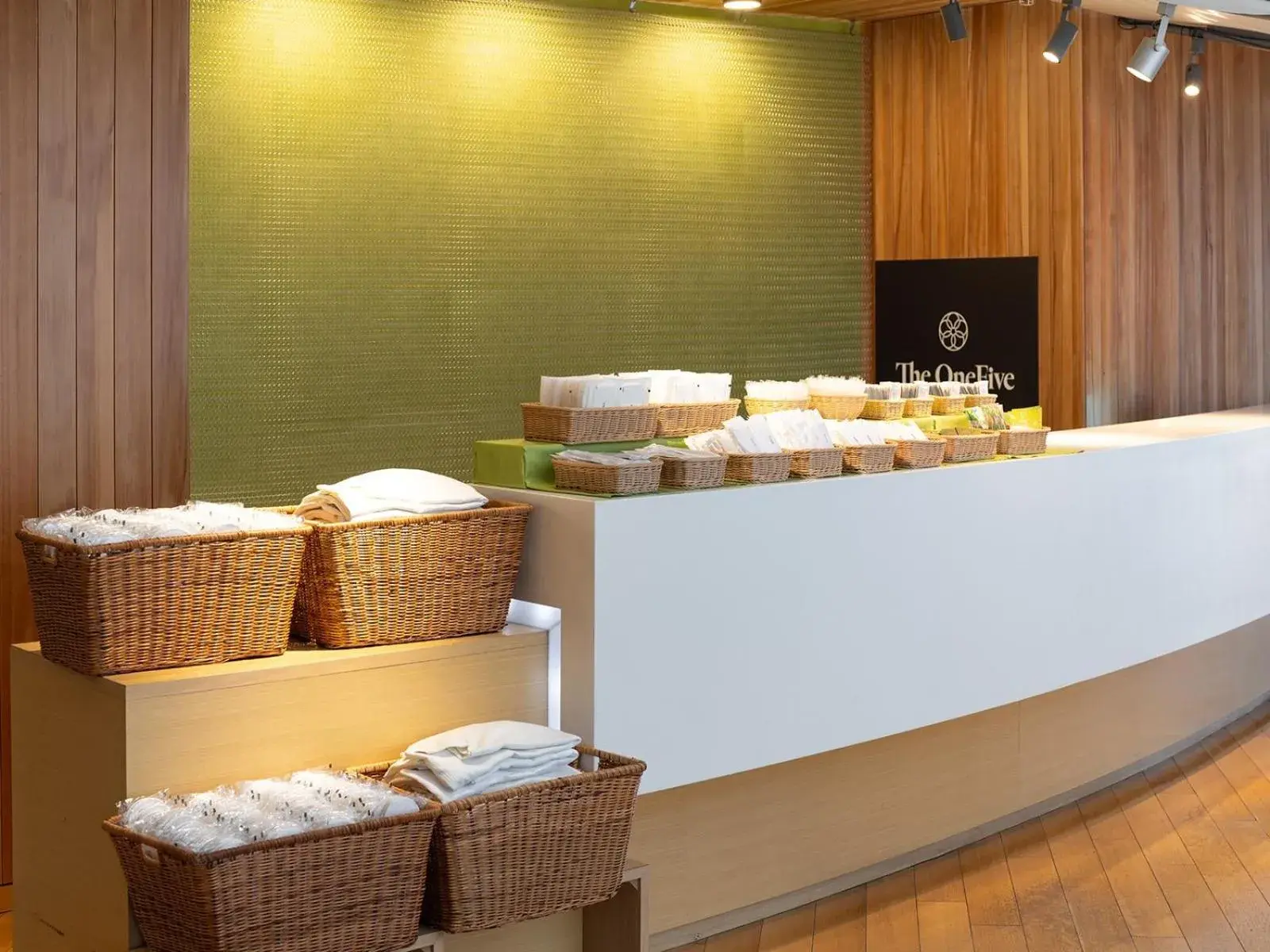 Lobby or reception in The OneFive Sendai Lobby or reception in The OneFive Sendai