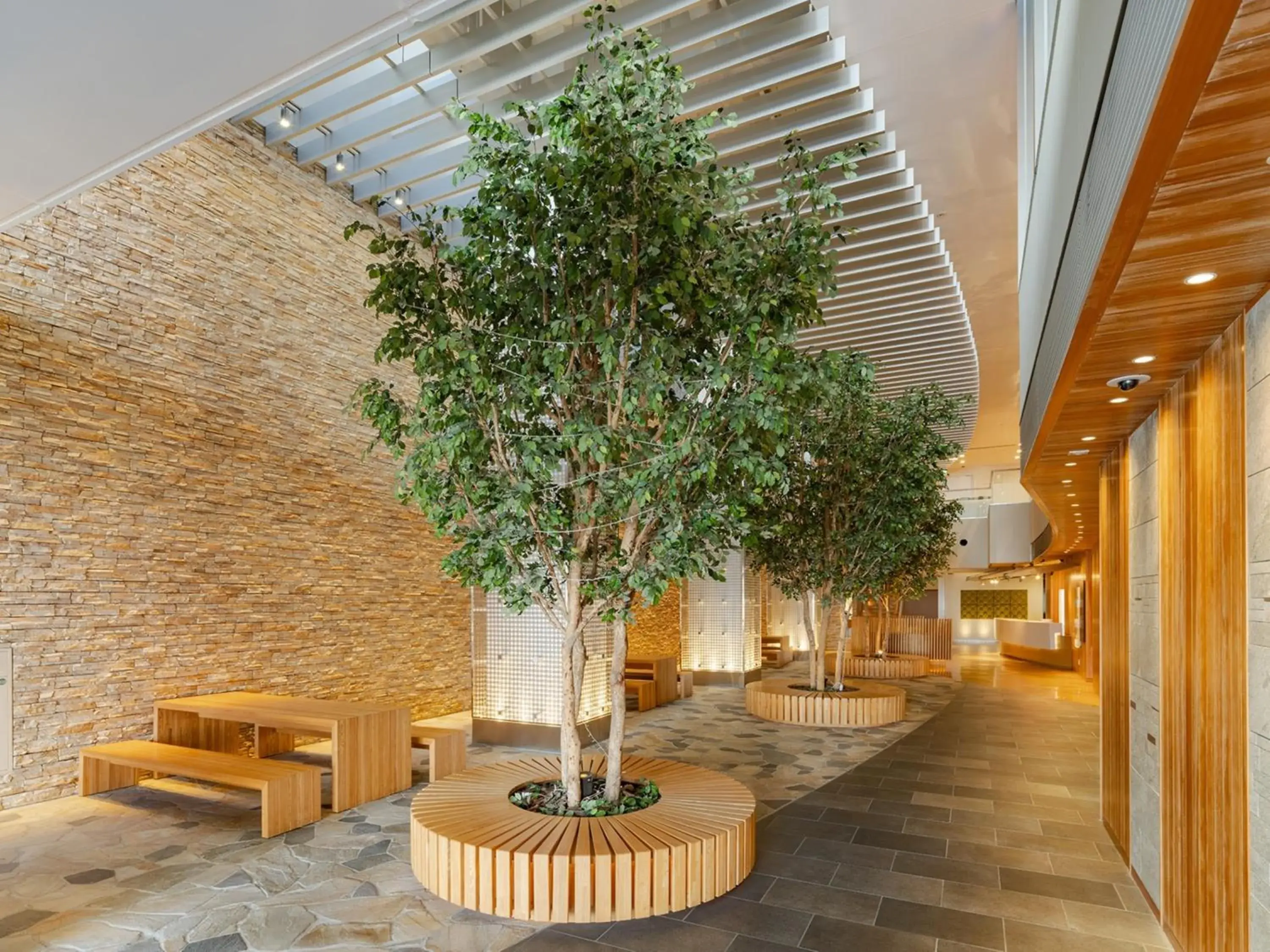 Lobby or reception in The OneFive Sendai Lobby or reception in The OneFive Sendai