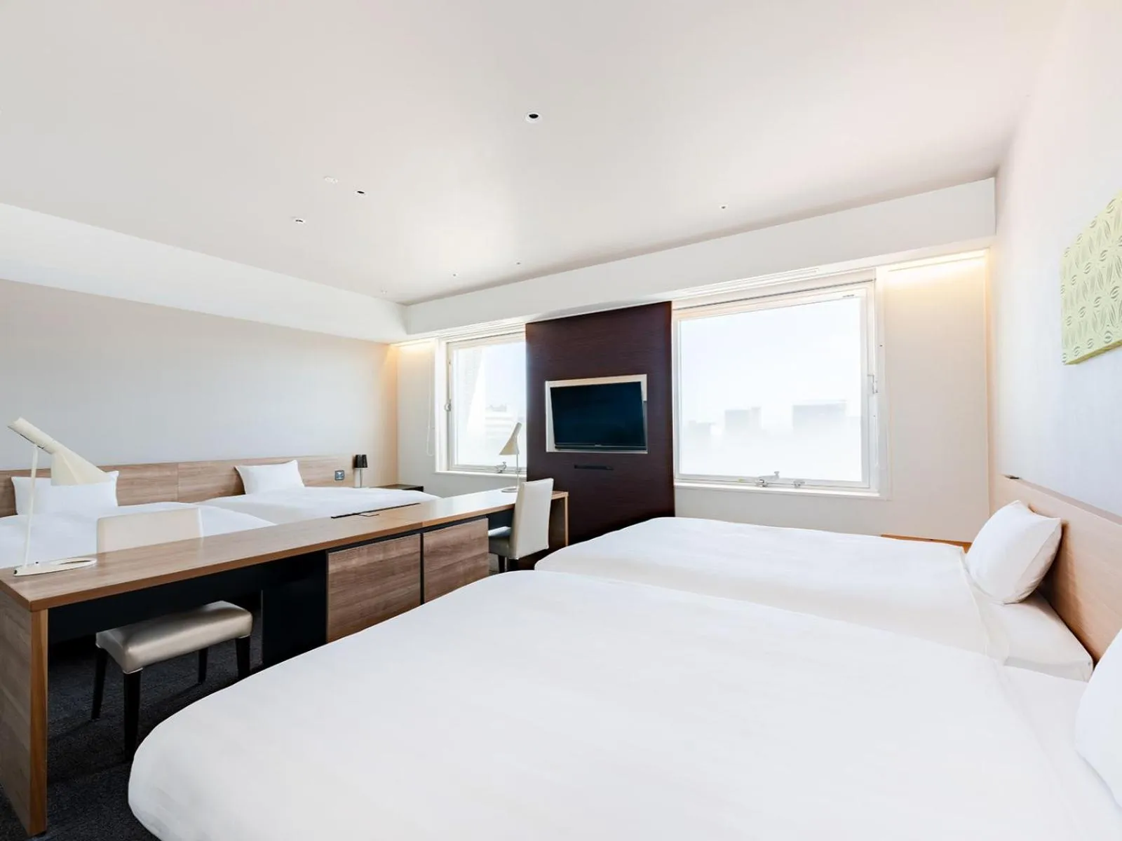 Photo of the whole room, Bed in The OneFive Sendai